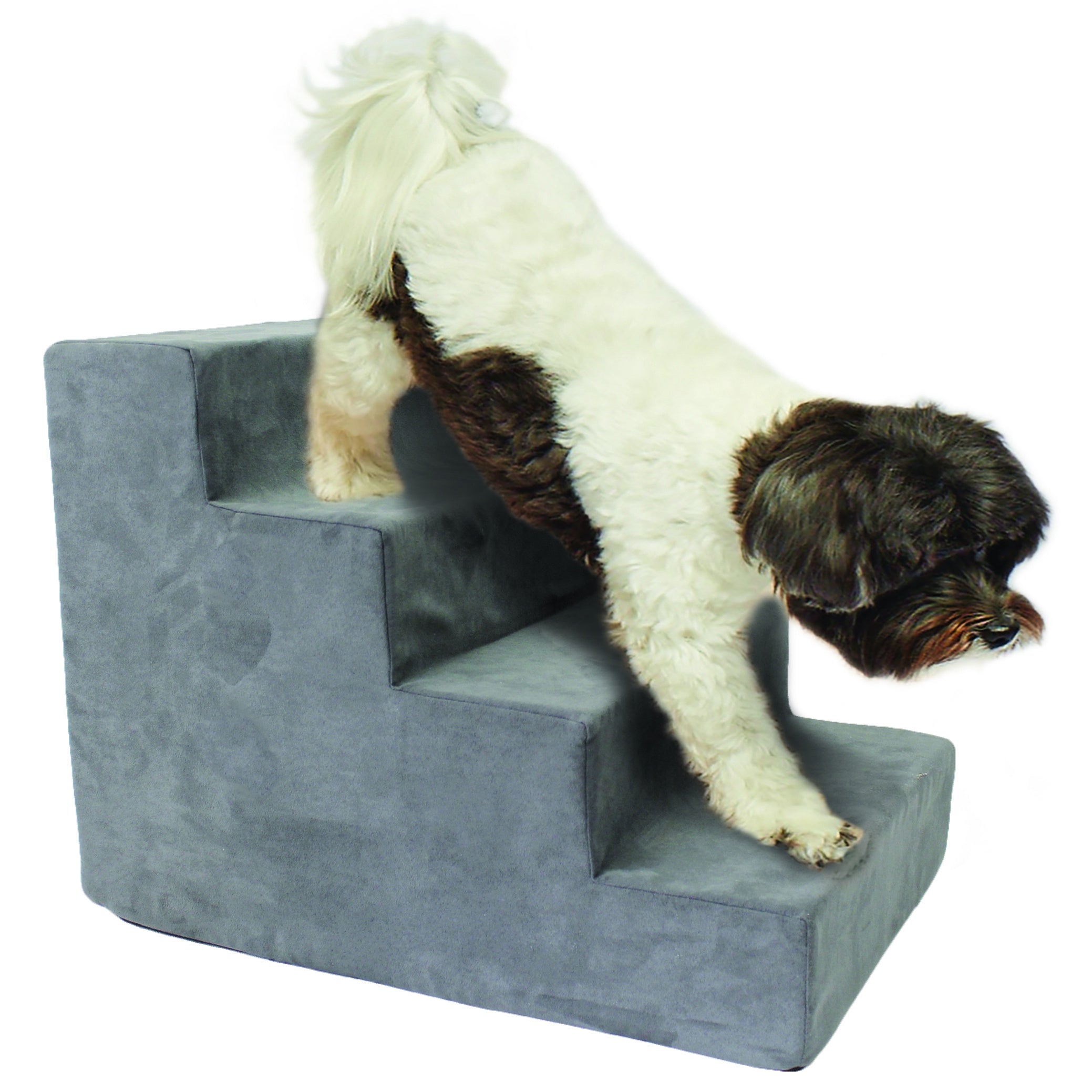 Precious Tails High Density Foam 4 Steps Pet Dog Stairs