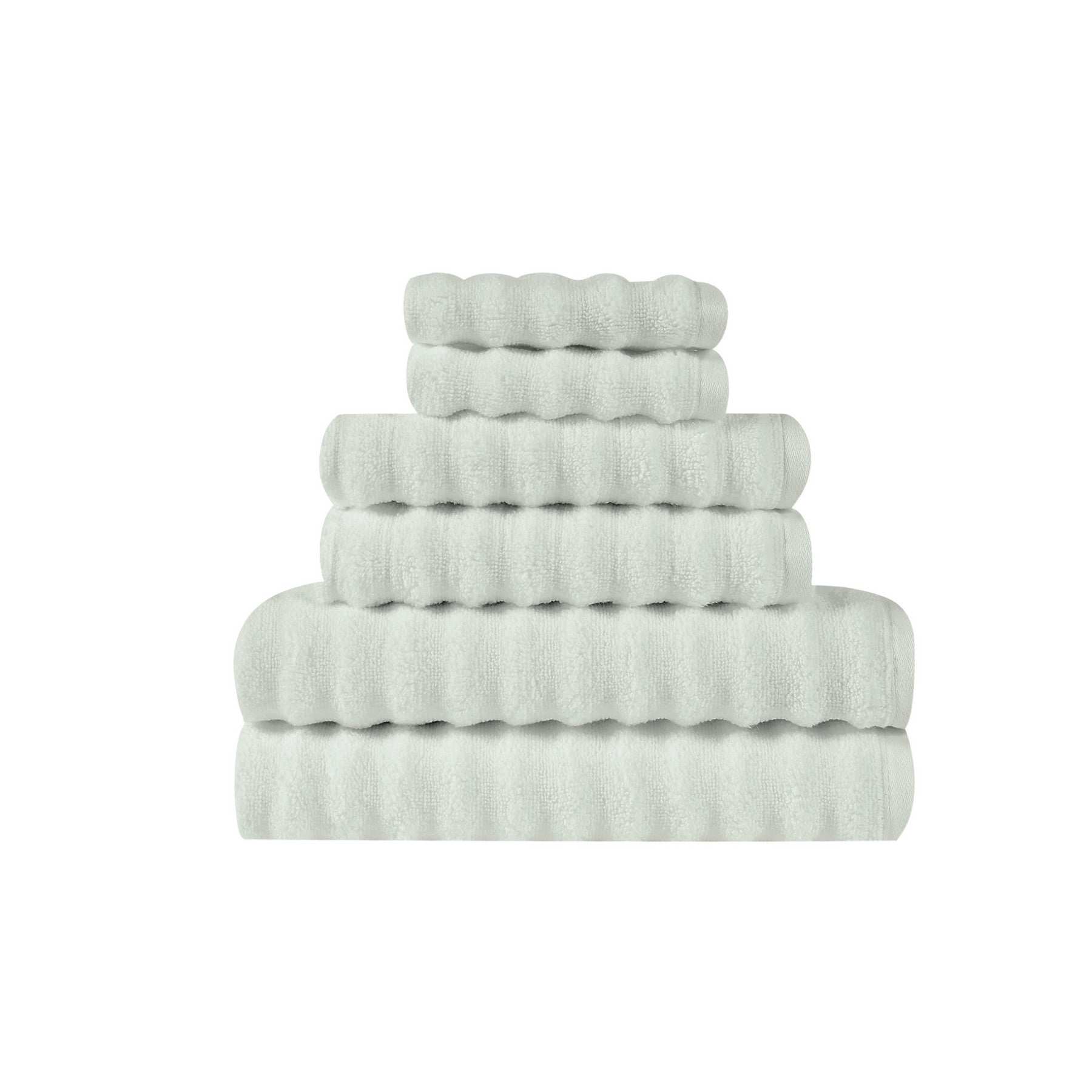 Truly Soft Zero Twist 6 Piece Towel Set- 5 Color Options