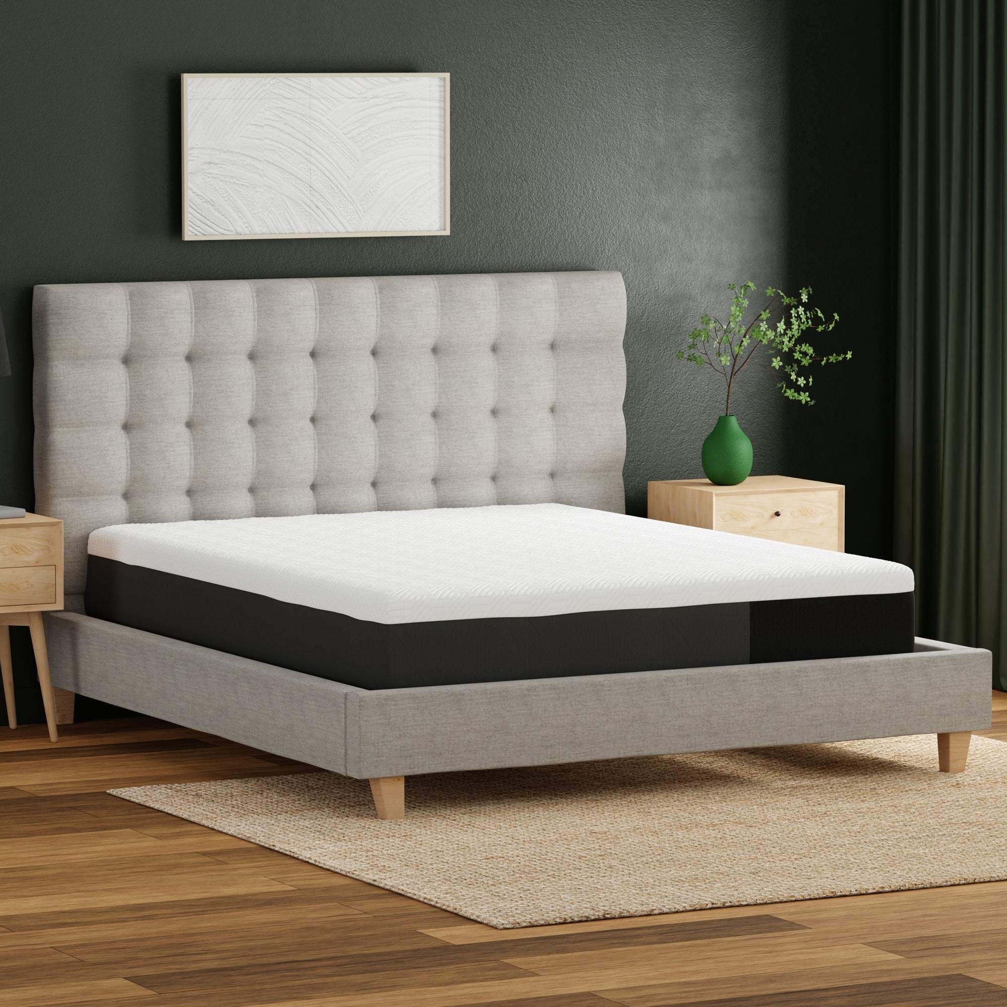 10"" Essentials Gel-Infused Memory Foam Mattress Queen