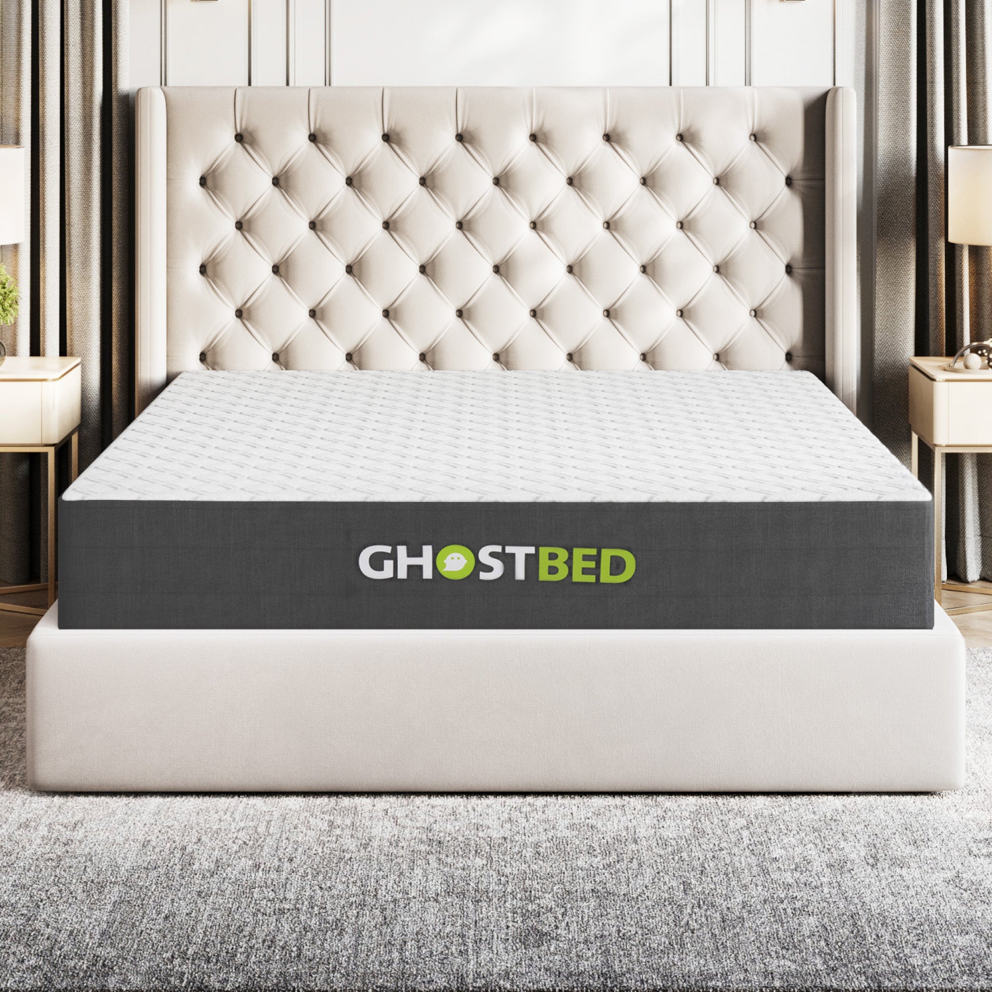 GhostBed 10"" Memory Foam Mattress - Queen