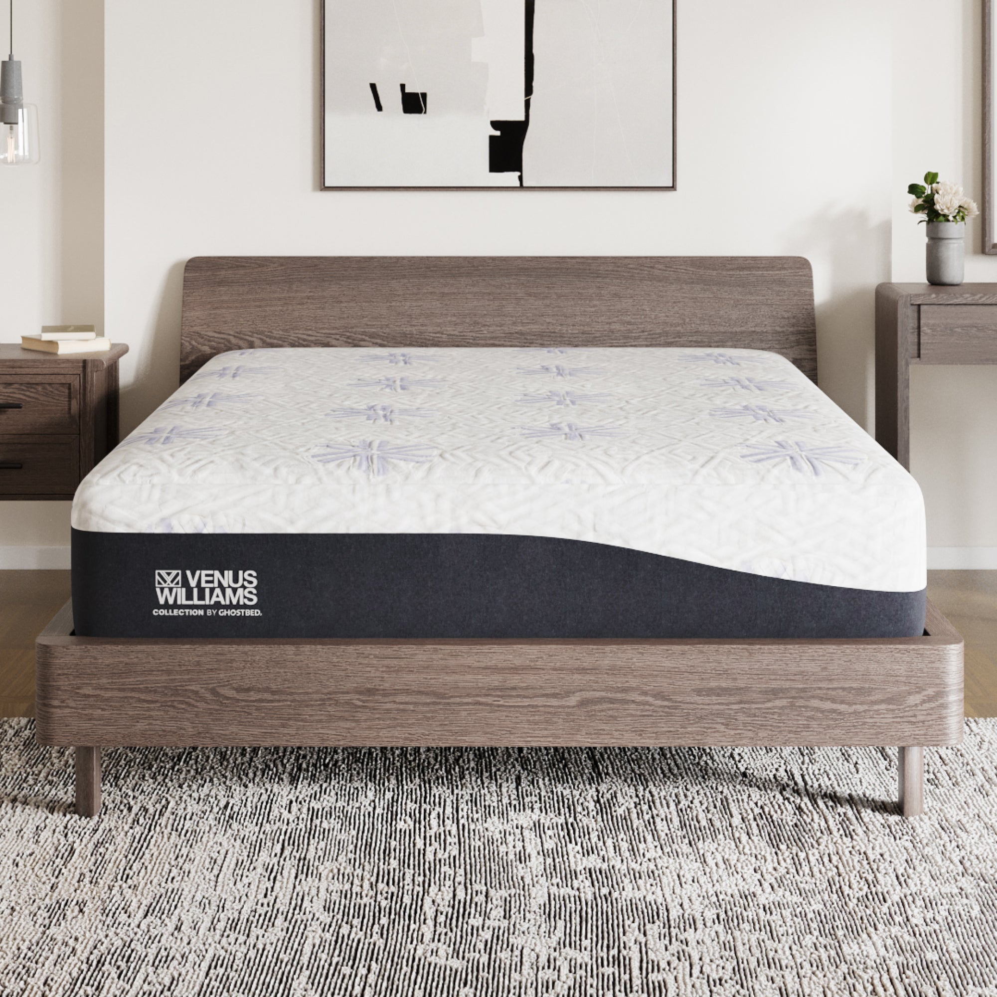 Venus Williams Collection by GhostBed - 14"" SERVE Hybrid Mattress - Twin XL