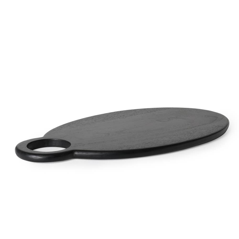 Midnight Mango Wood Cheeseboard (Oval)