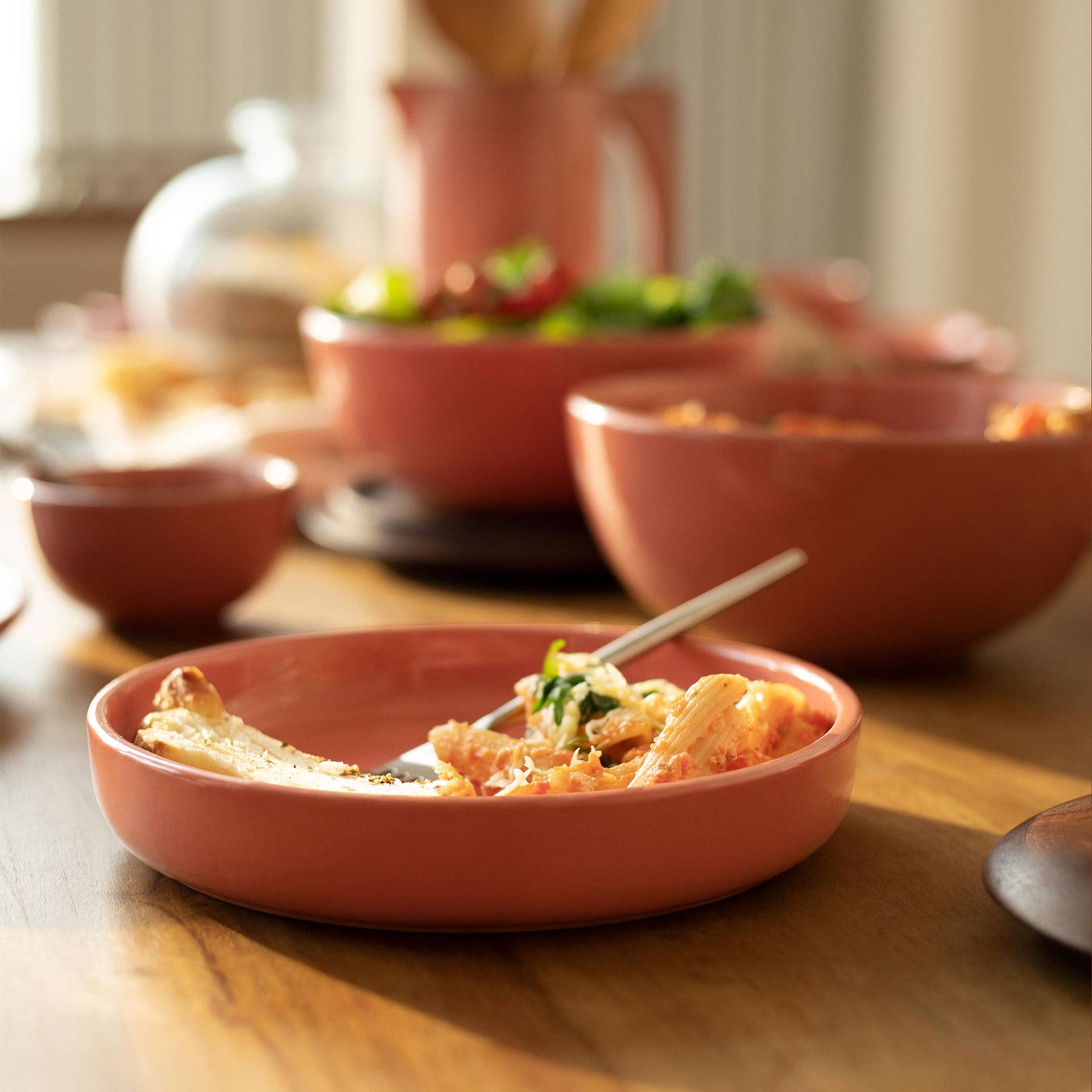 Rustic Reef Ceramic Pasta Bowl