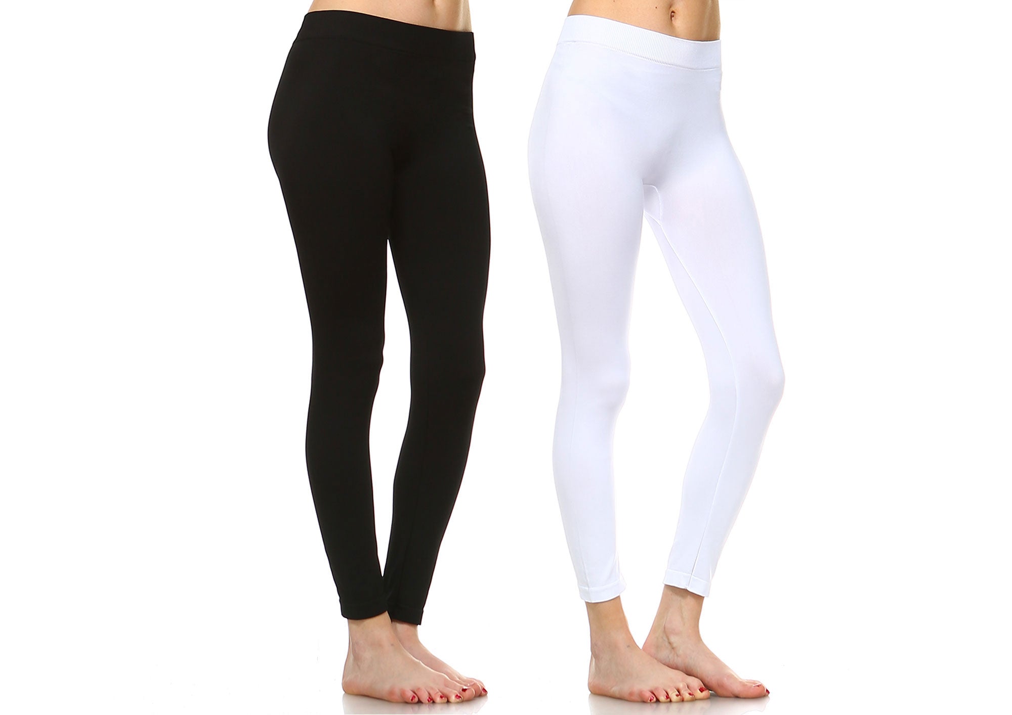 Pack of 2 Solid Leggings (8 Color Asst Available)