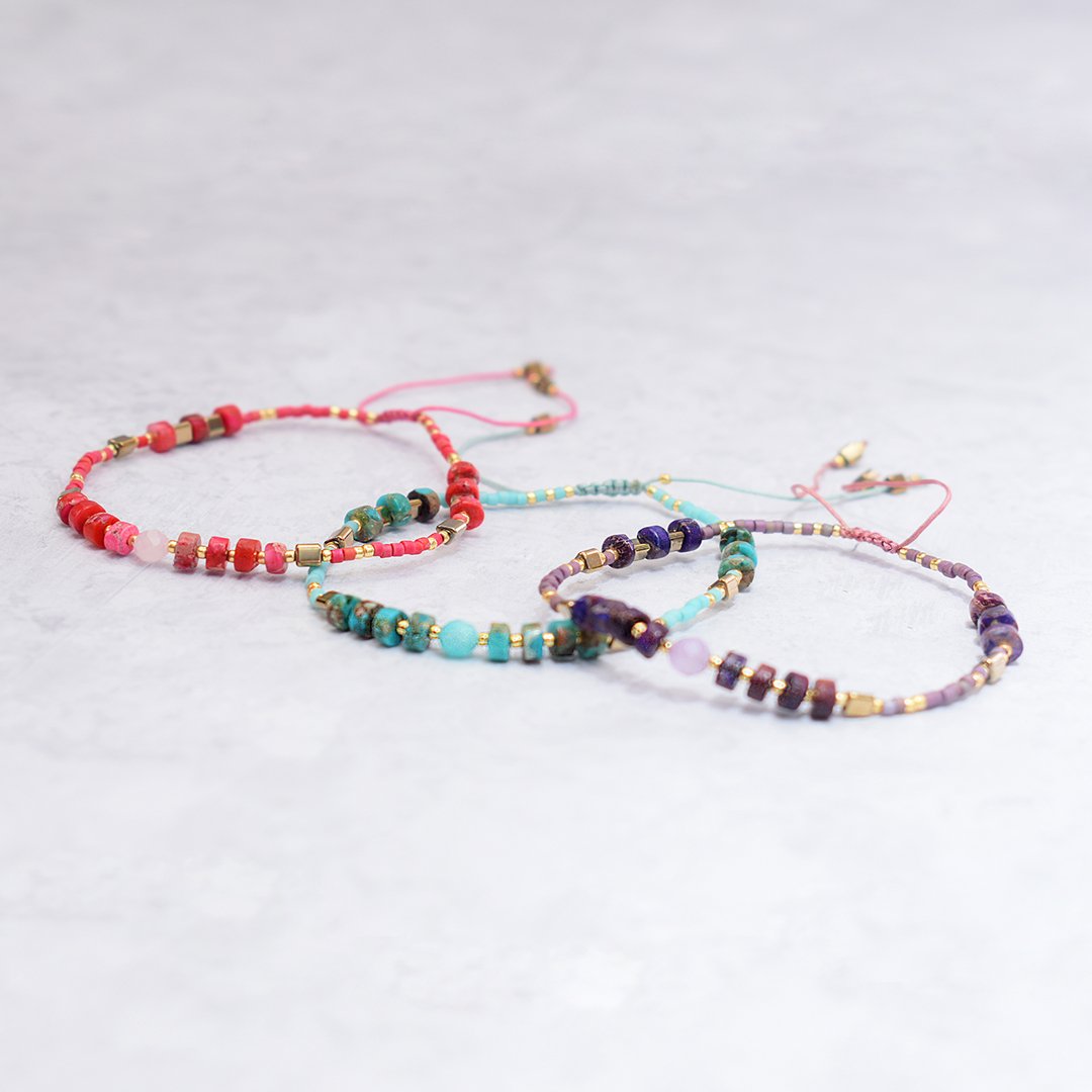 Gems Bracelet Set