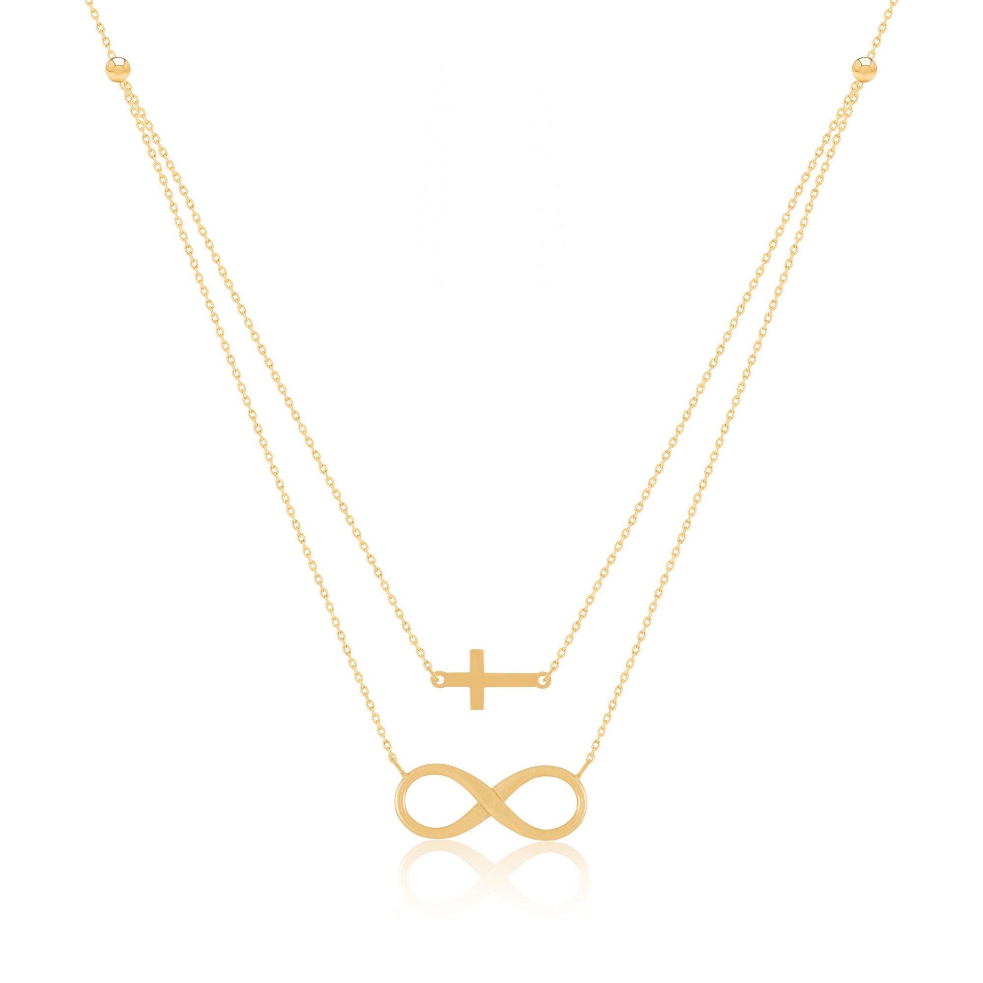 The Eden Infinity Cross Necklace