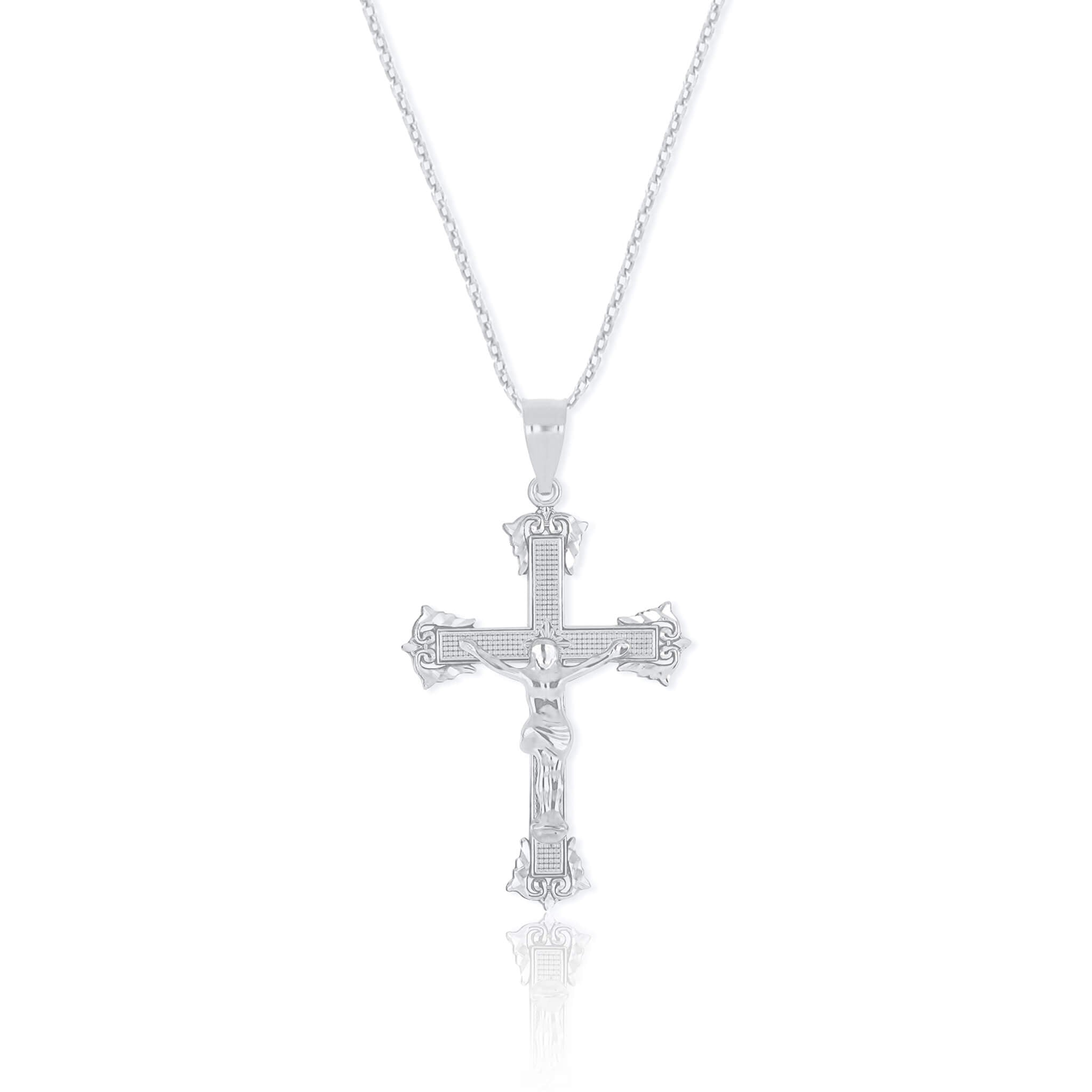 The Jordan Crucifix Pendant / Large