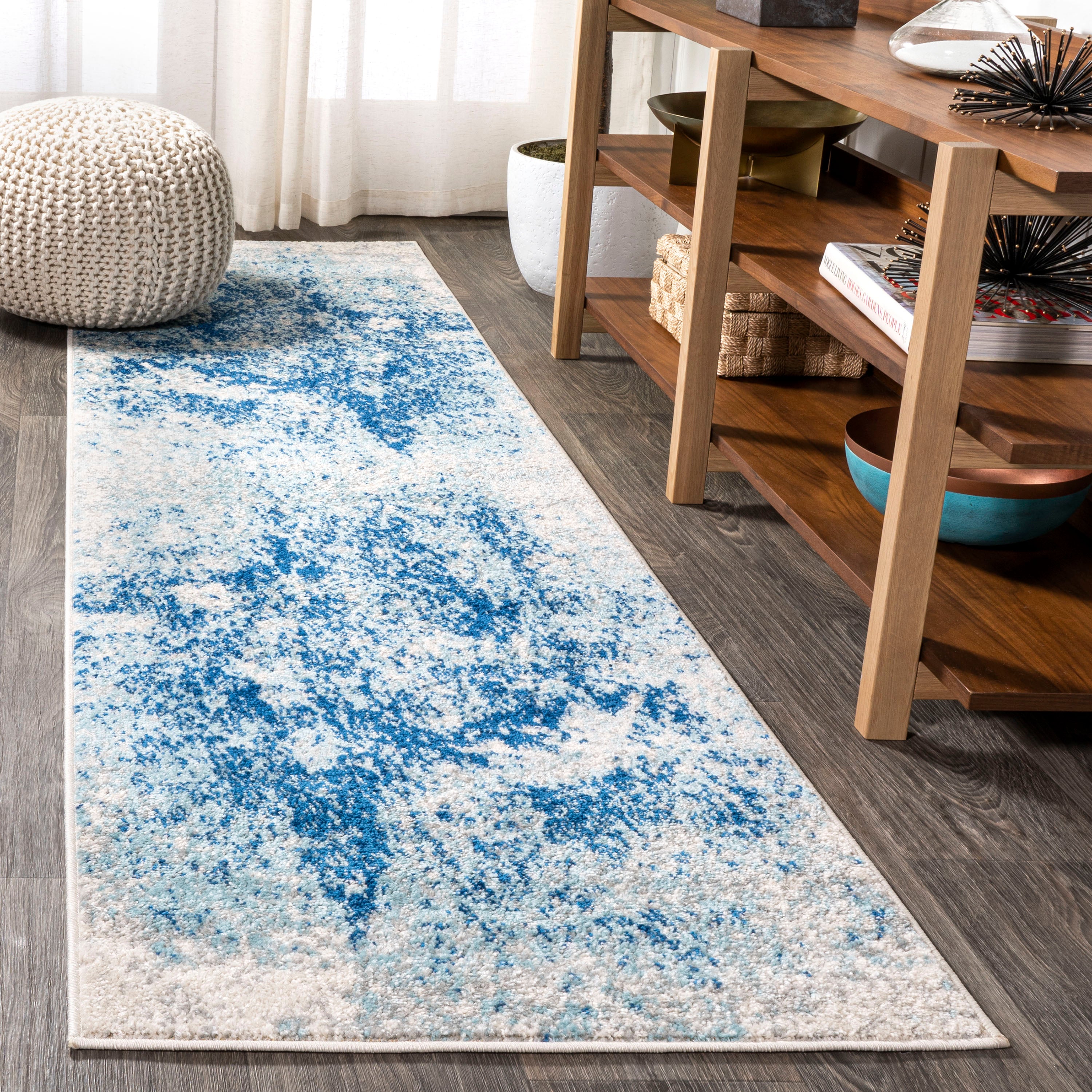 Dune Modern Abstract Runner Rug