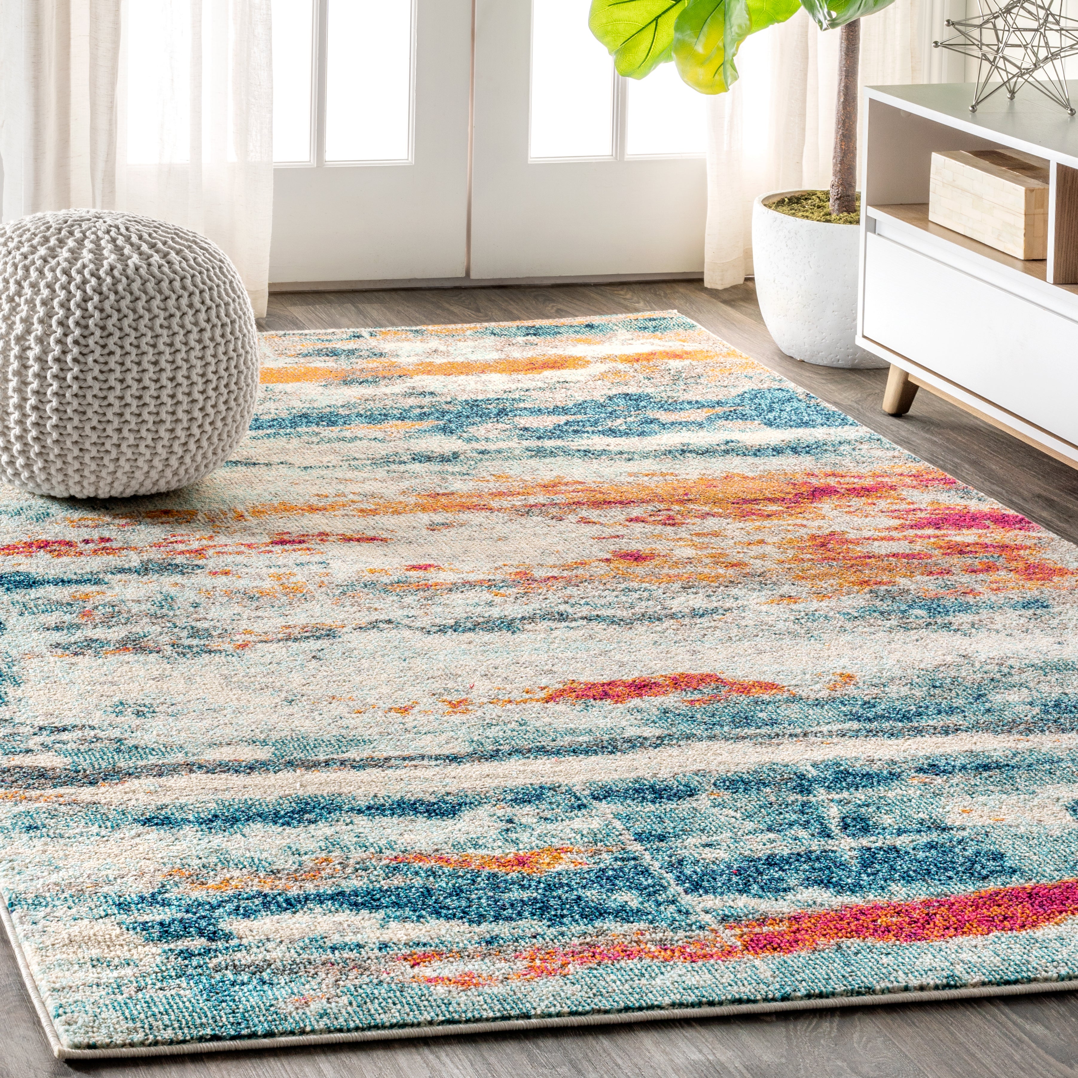 Contemporary POP Modern Abstract Area Rug