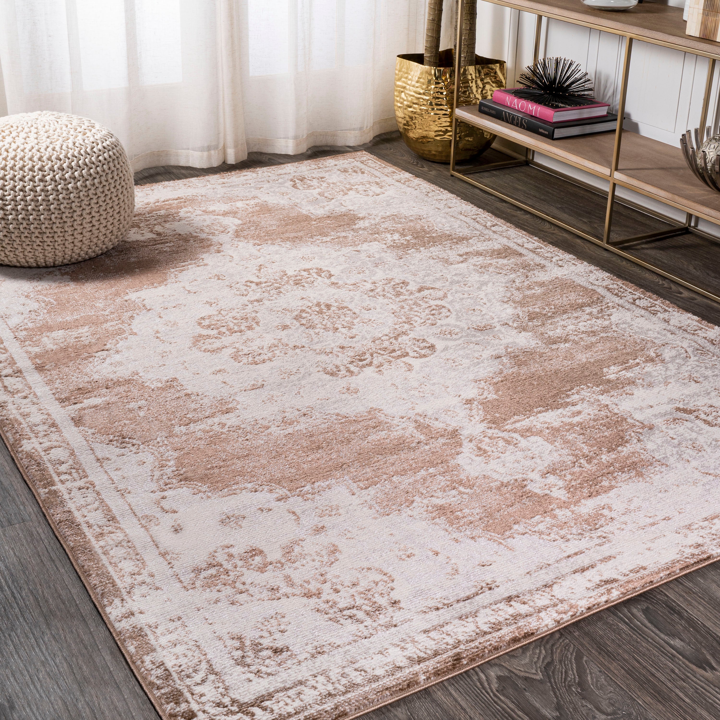 Alhambra Ornate Medallion Modern Area Rug