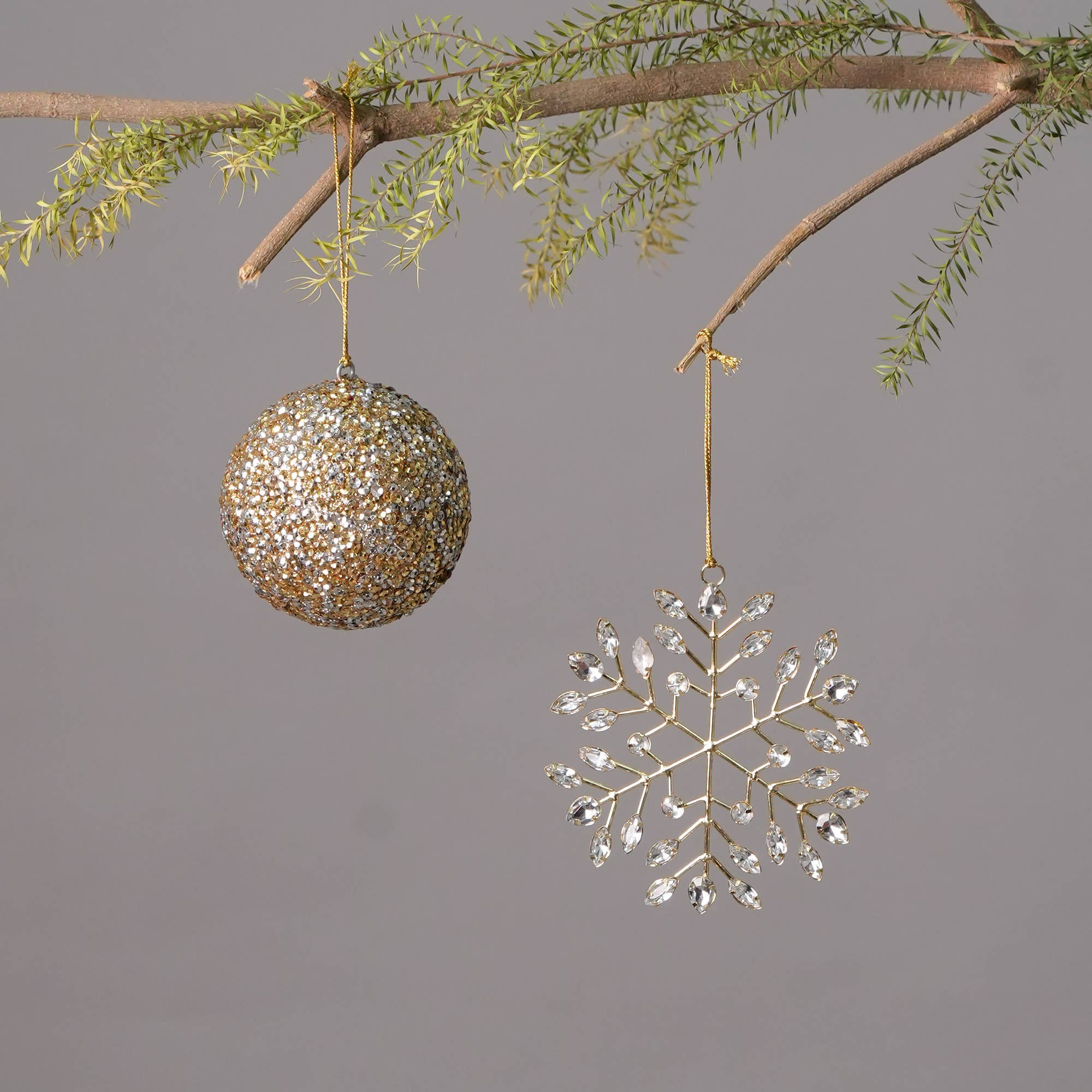 Wintery Hanging Ornament (Case of 6)