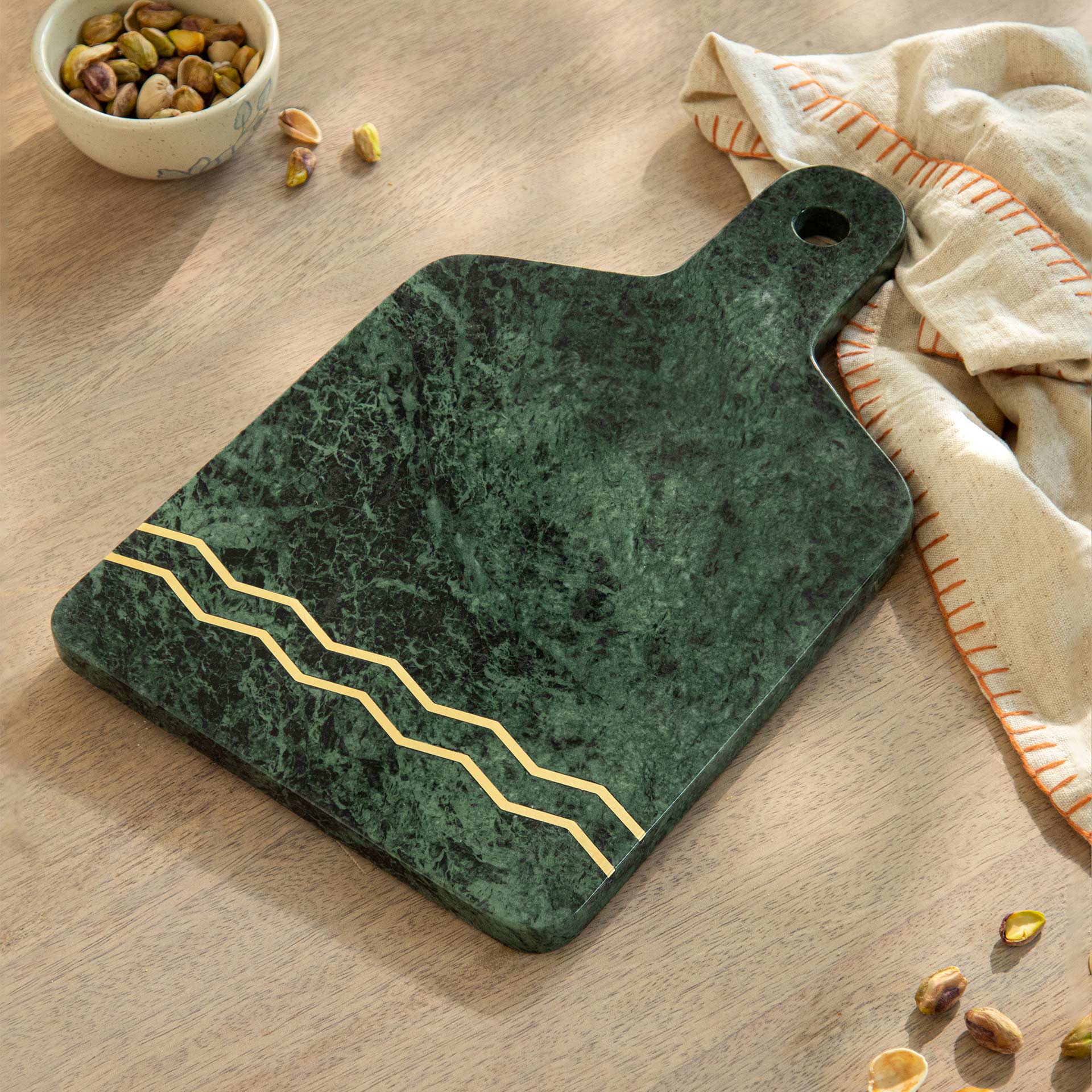 Verde Marble Cheese Board