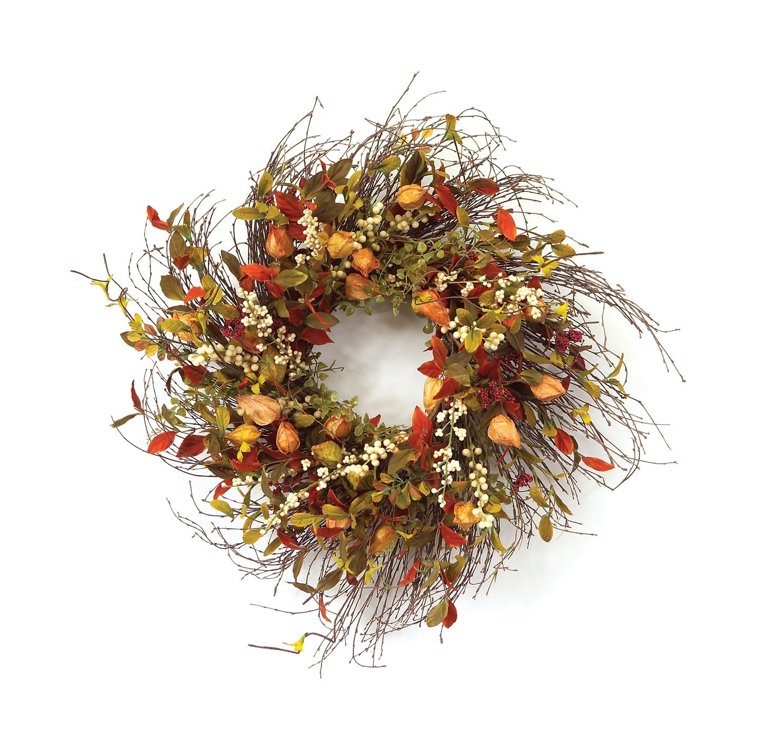 Cape Gooseberry Wreath 20""D