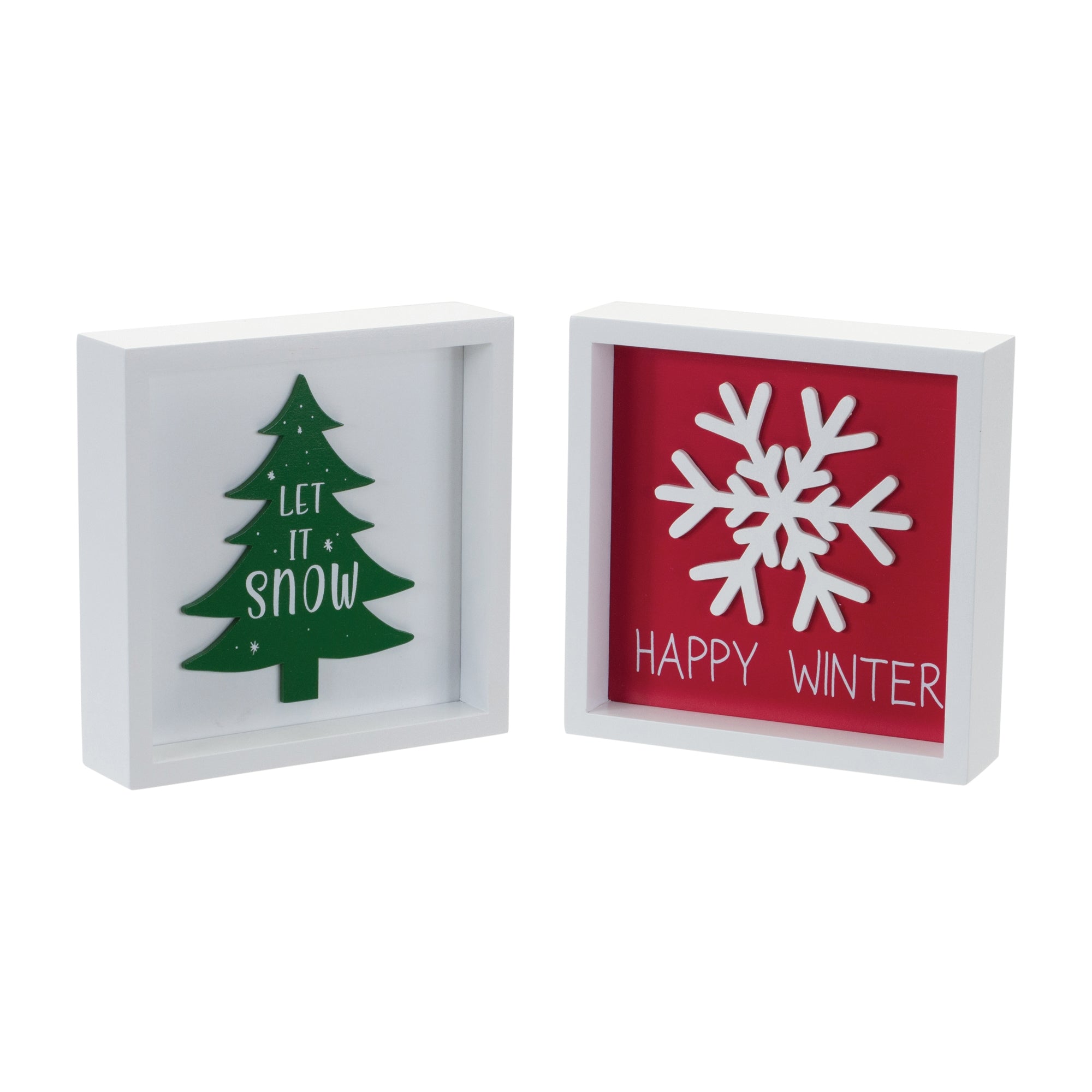 Holiday Sentiment Sign (Set of 6)