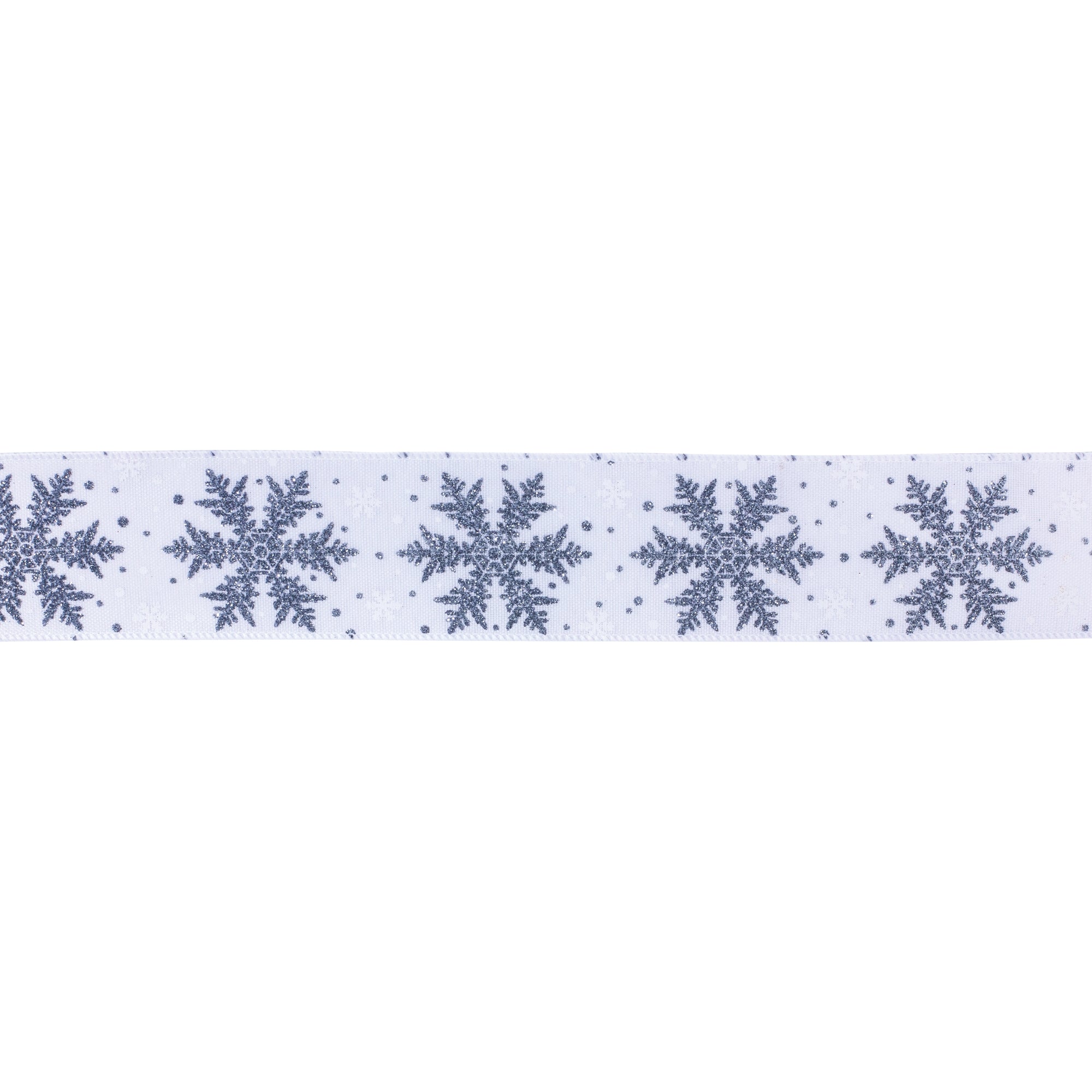 Holiday Snowflake Ribbon (Set of 2)