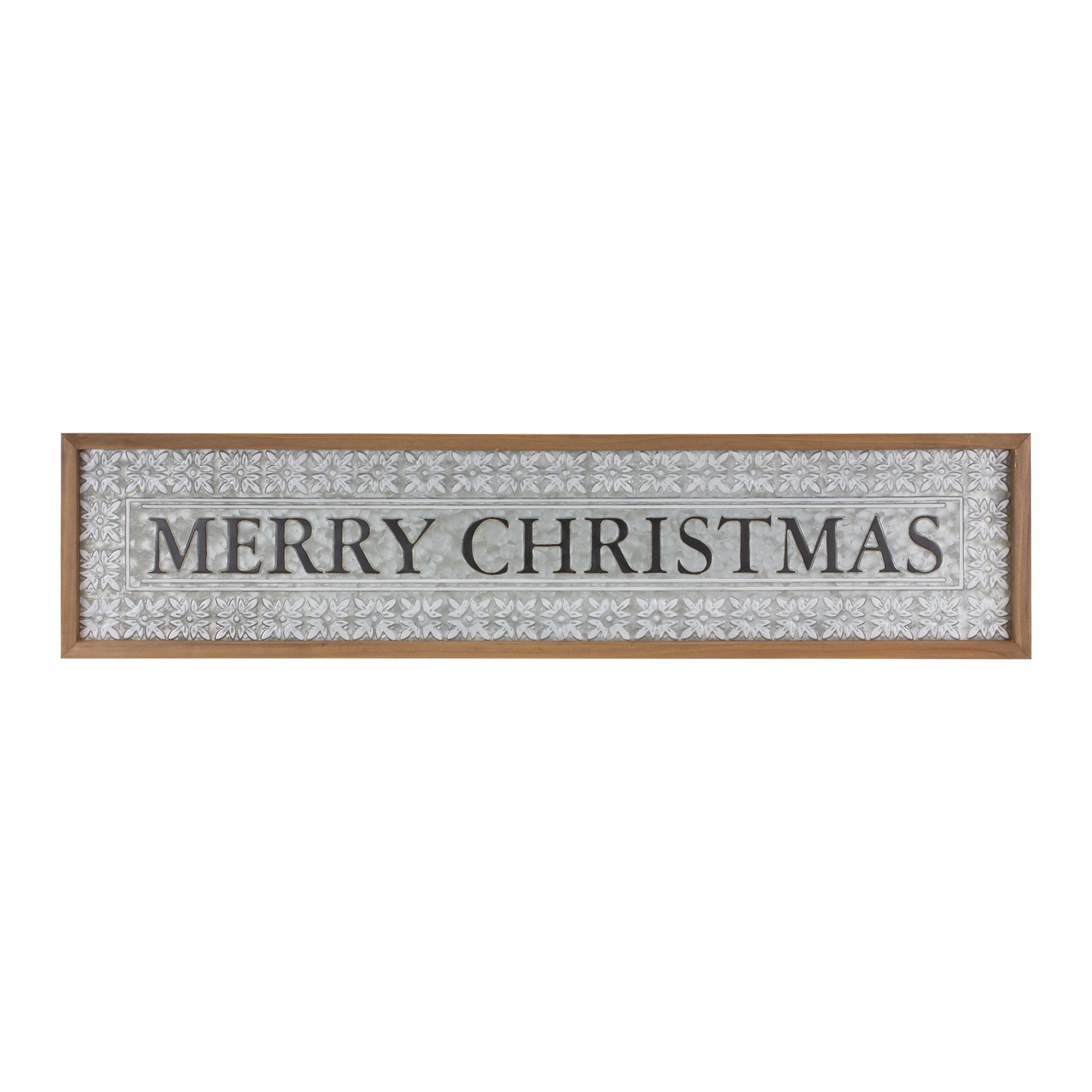 Ornate Merry Christmas Sign 34""L