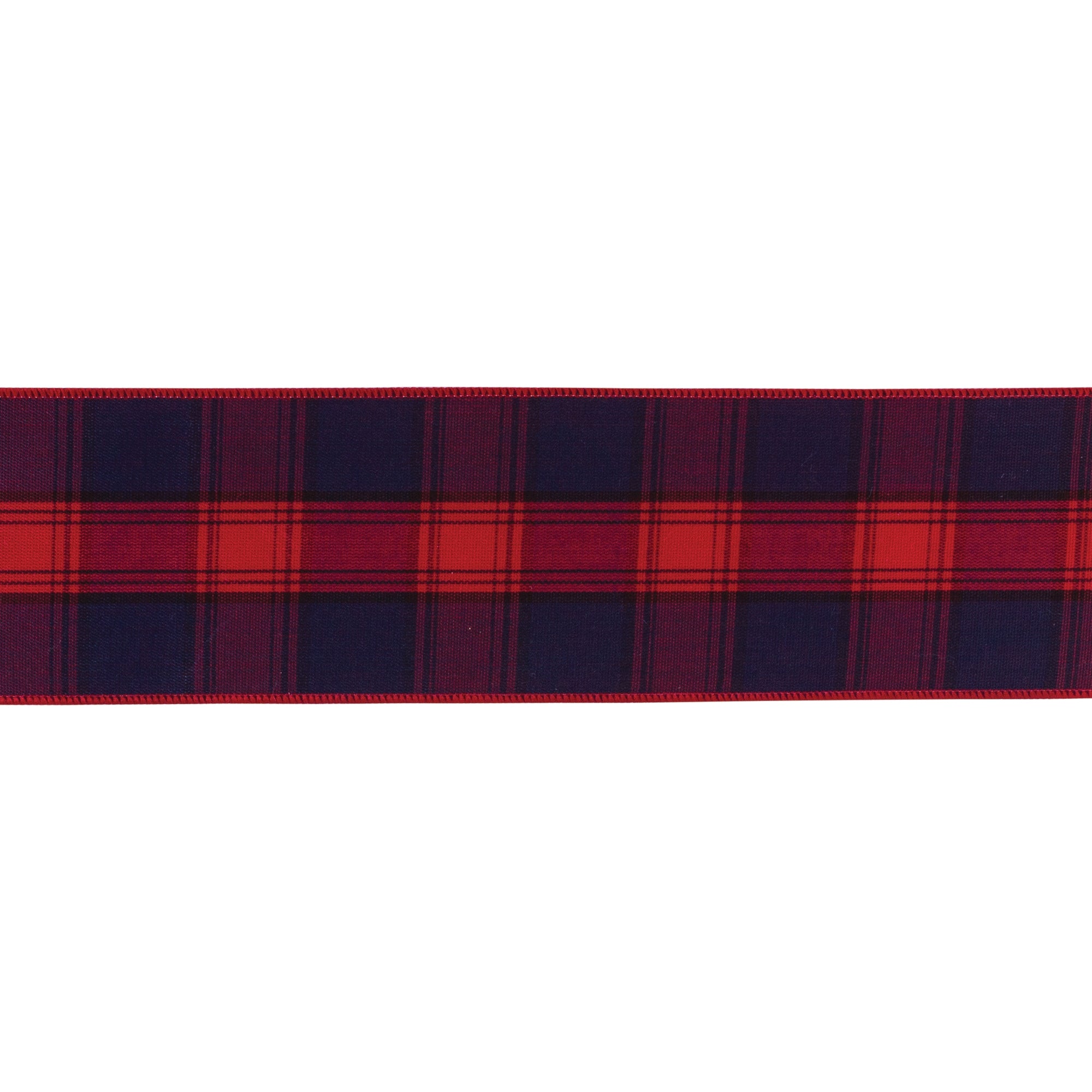 Plaid Holiday Ribbon (Set of 2) 2.5"" x 10 yds.