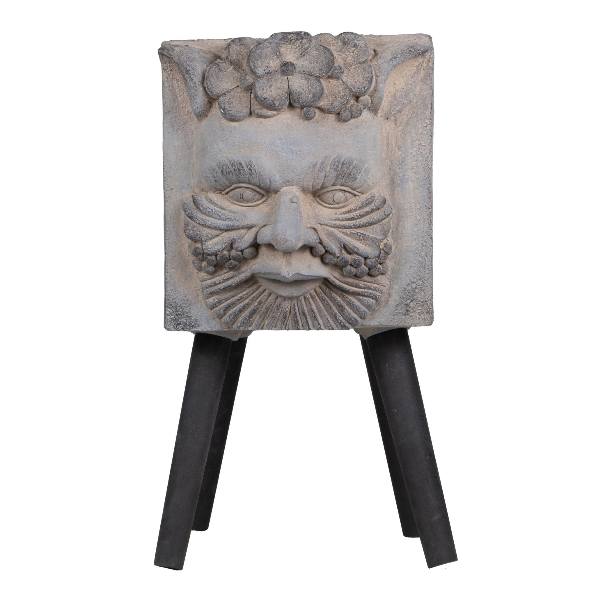 11 x 13 x 22 Greek God Statue Planter with Legs