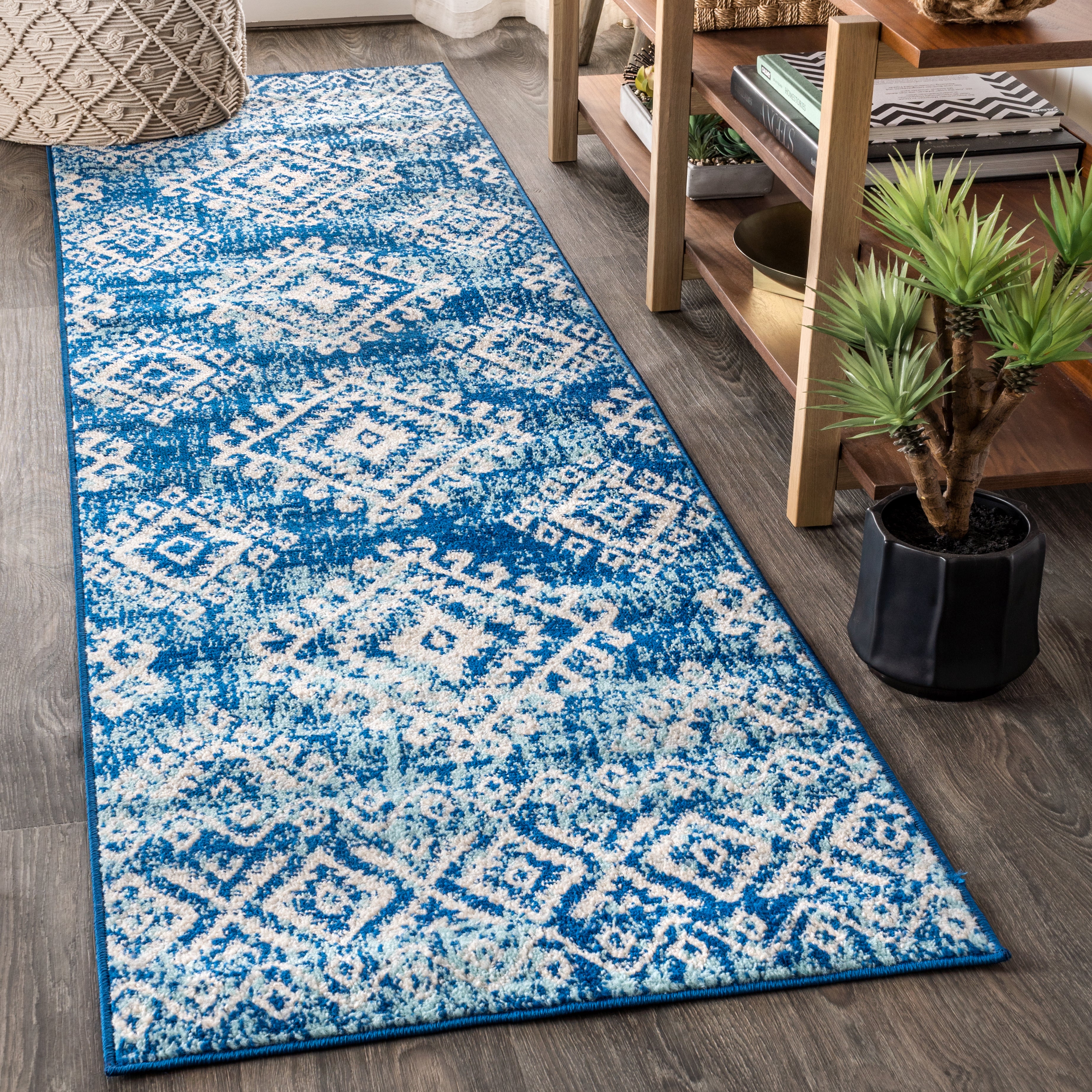 Moroccan HYPE Boho Vintage Tribal Runner Rug