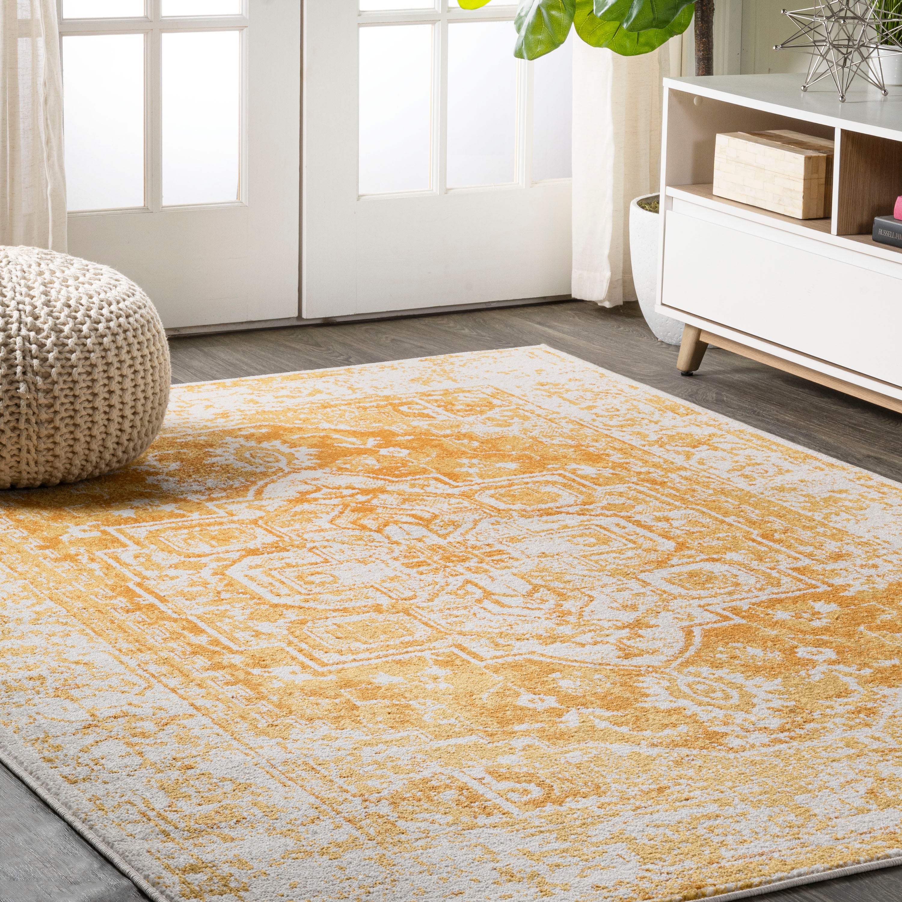 Audrey Bohemian Ornate Medallion Area Rug