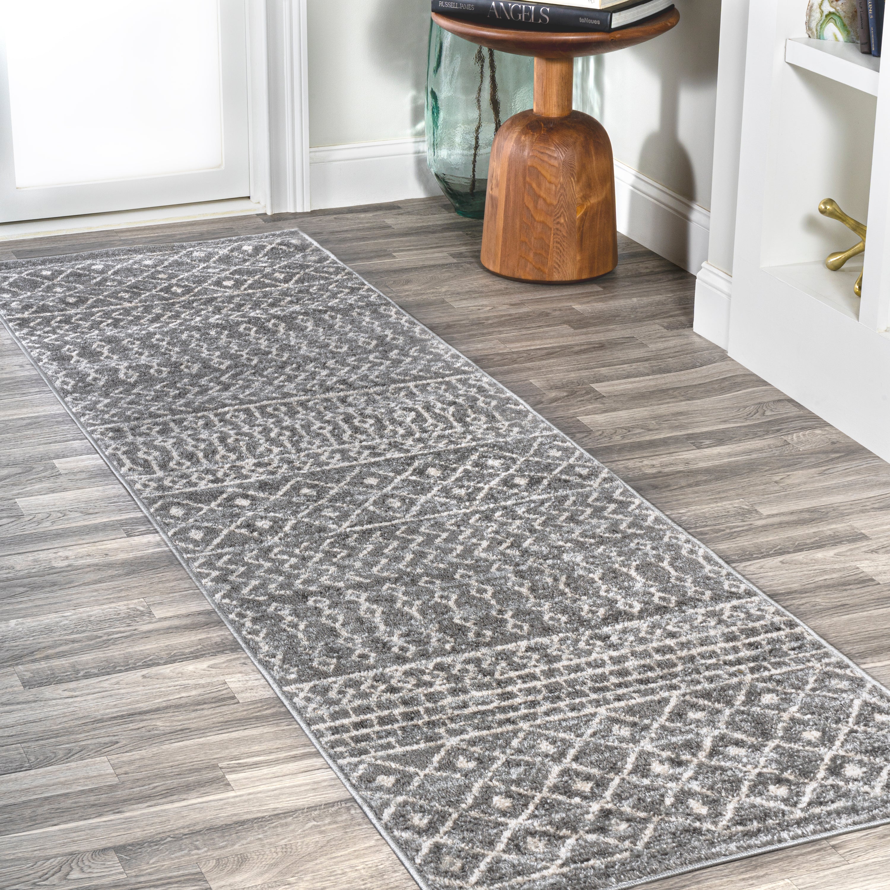 Arta Moroccan Vintage Geometric Runner Rug