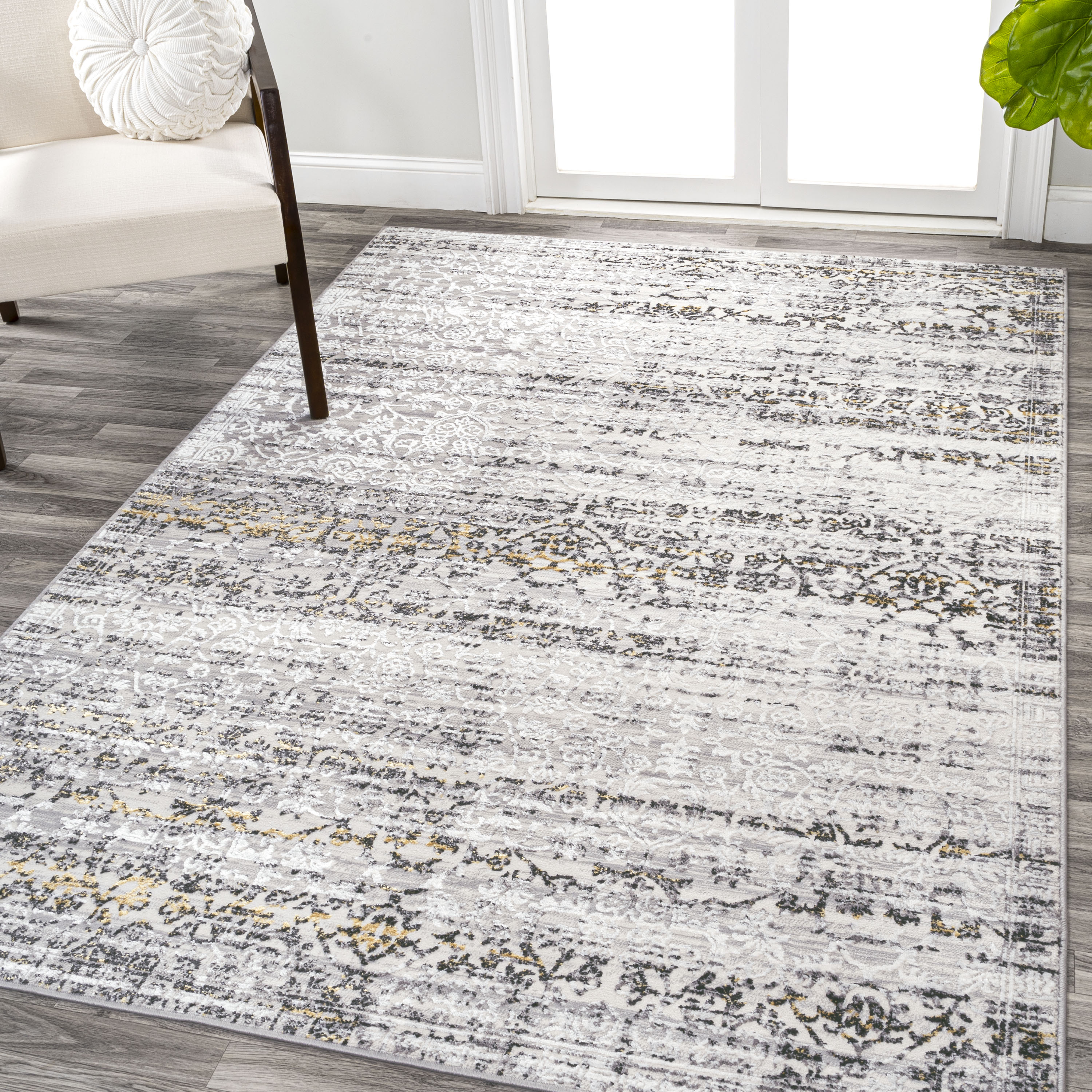 Tidal Modern Strie' Area Rug