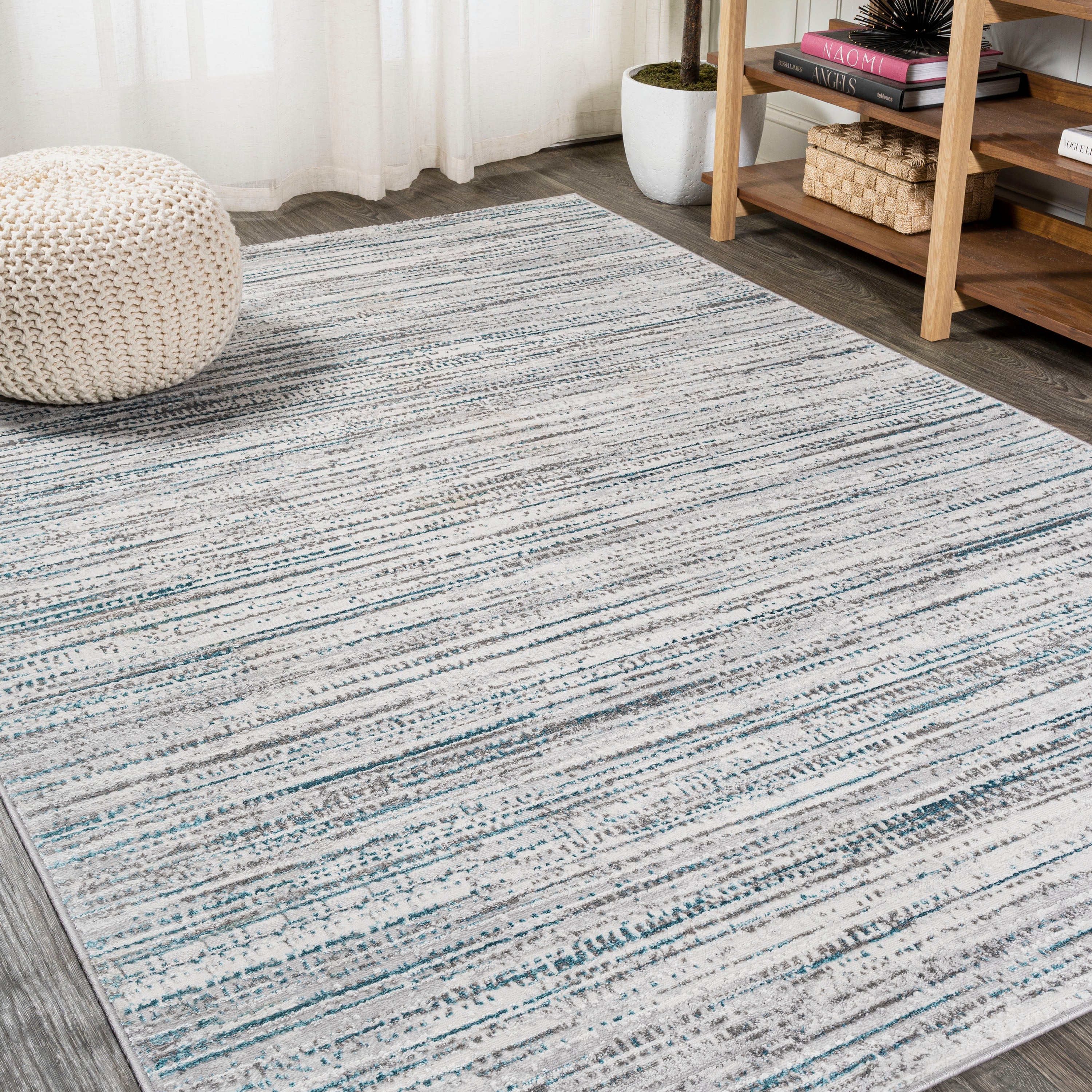 Loom Simple Modern Strie' Area Rug