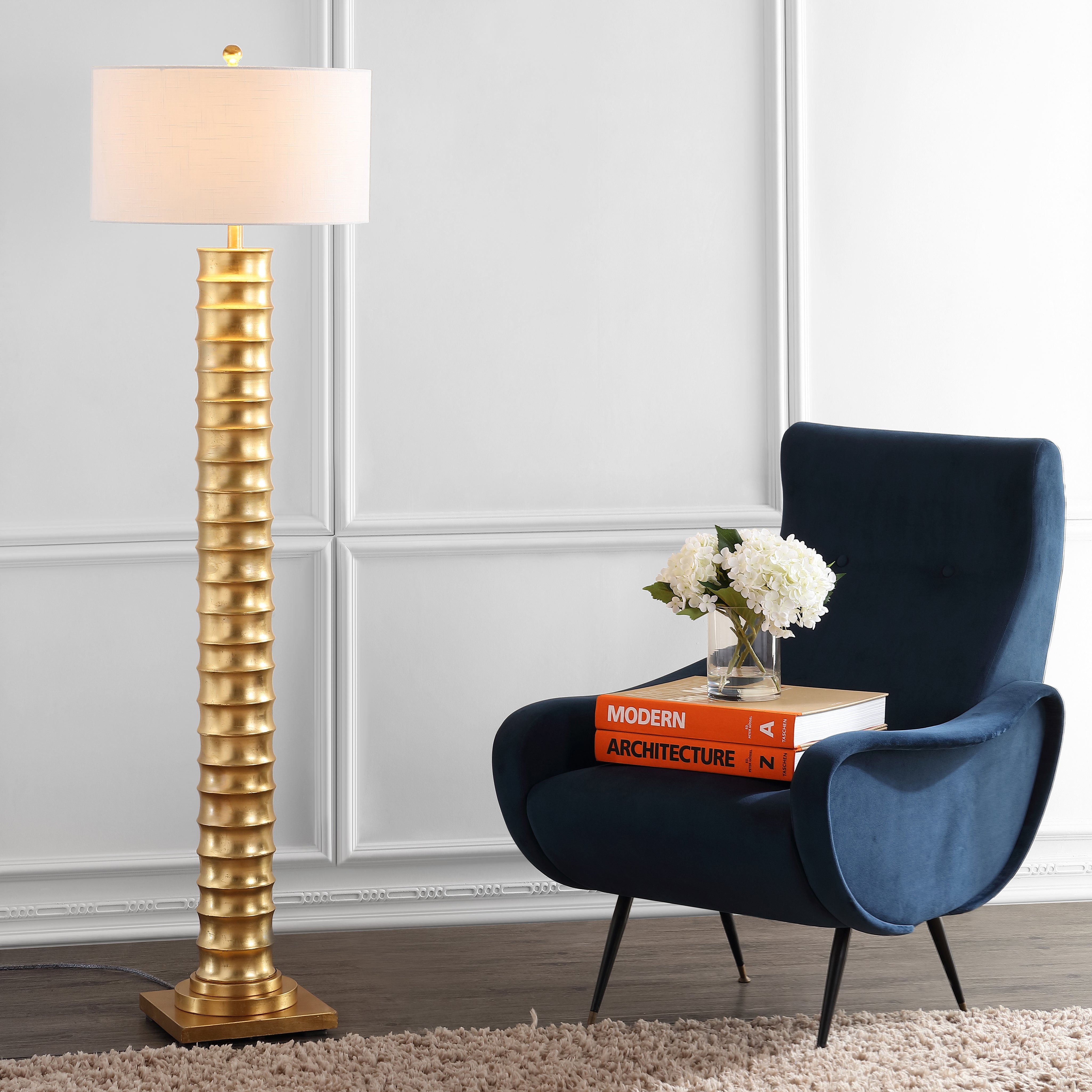 Serena Metal LED Floor Lamp