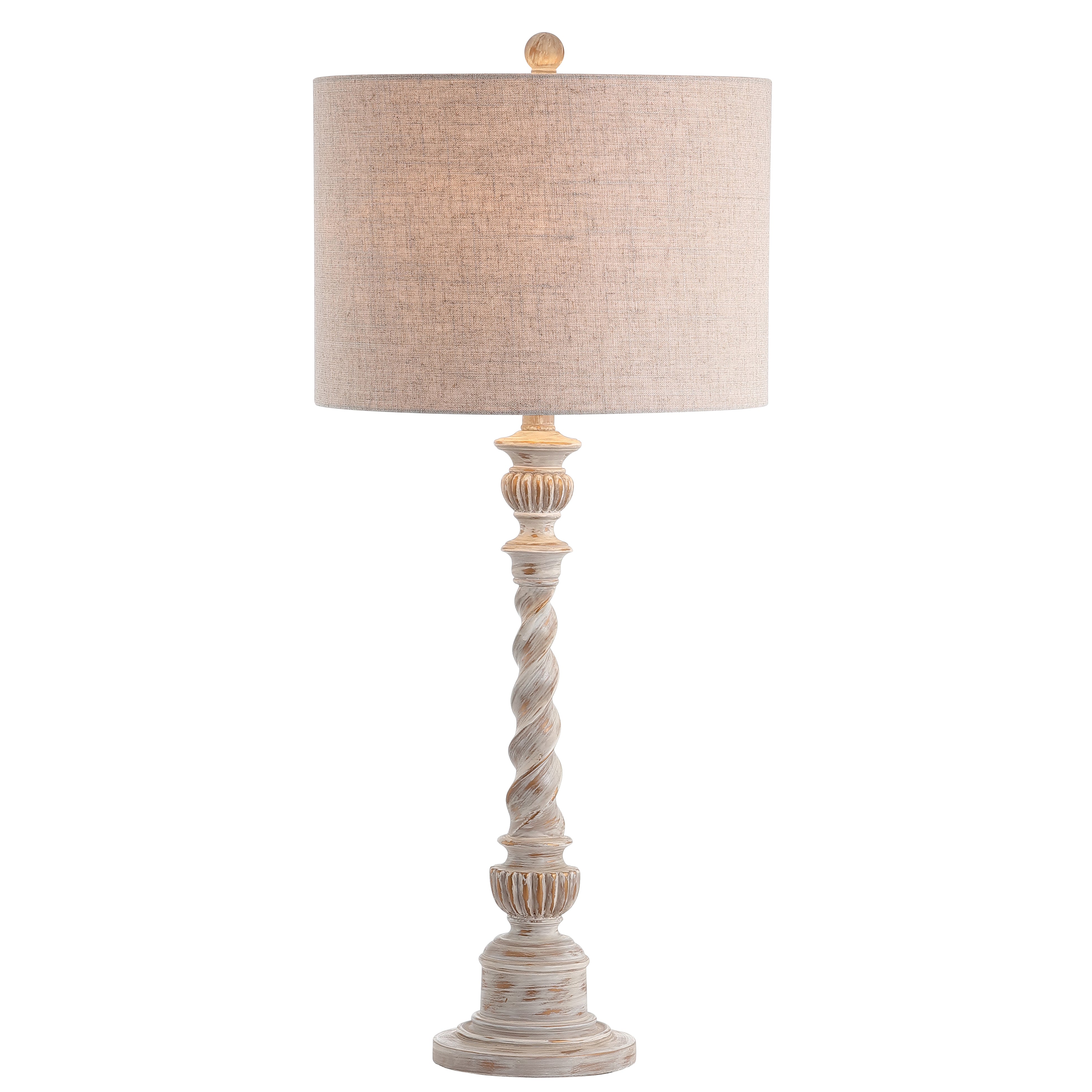 Regent Rustic Resin LED Table Lamp