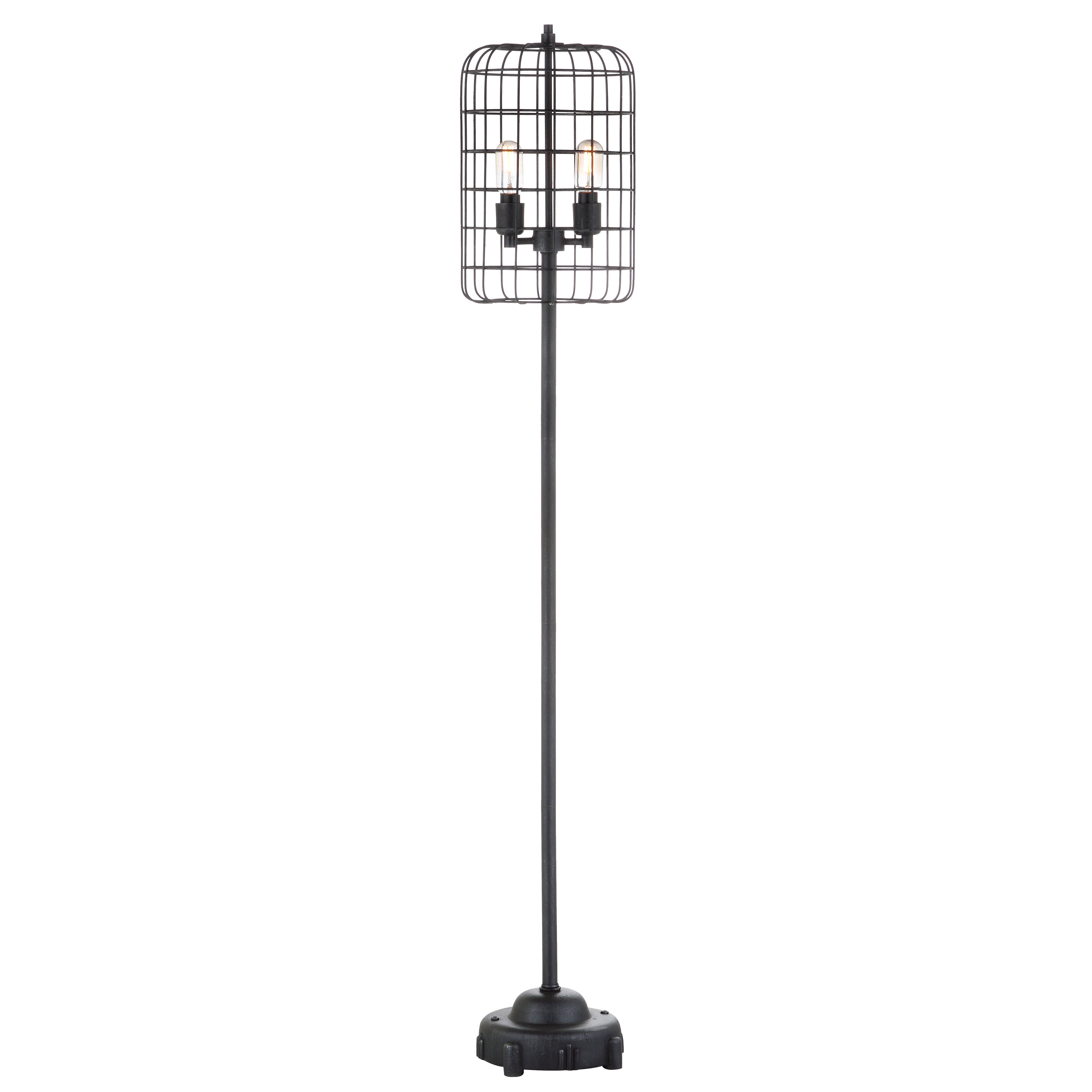 Odette Industrial Metal Floor Lamp