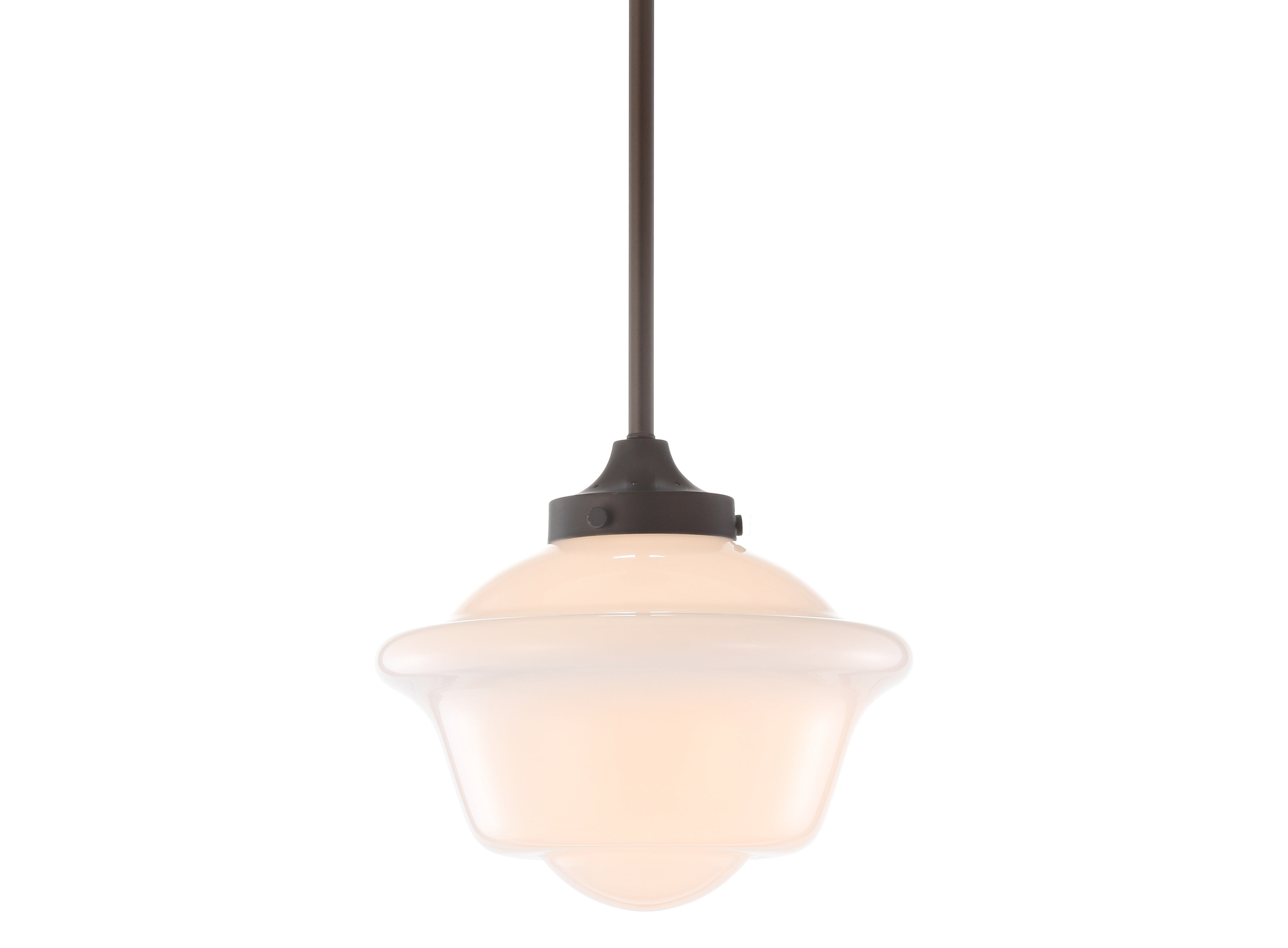 Kurtz Adjustable Drop Metal/Glass LED Pendant