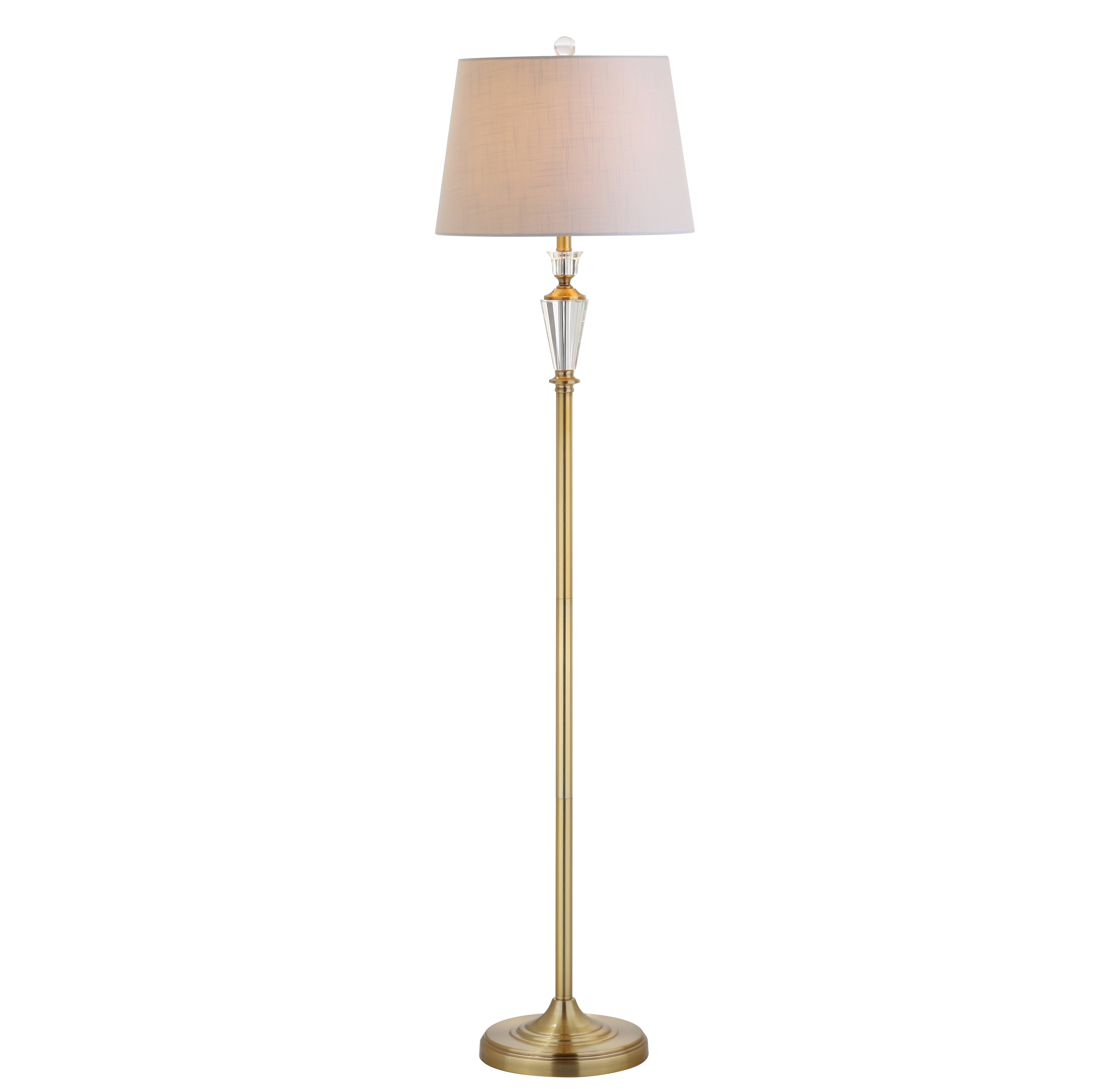 Harper Crystal / Metal LED Floor Lamp