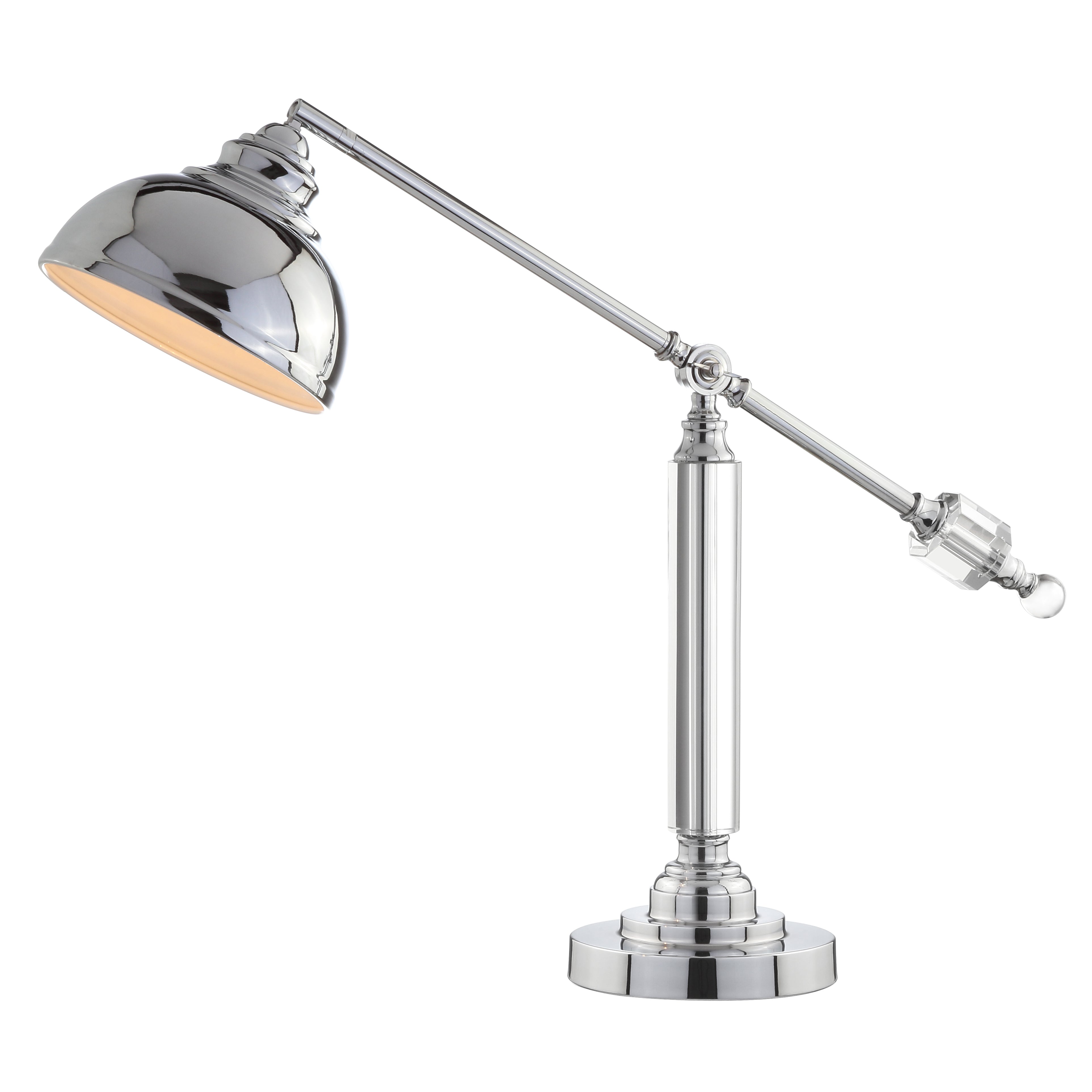 Giselle Metal and Crystal LED Task Lamp