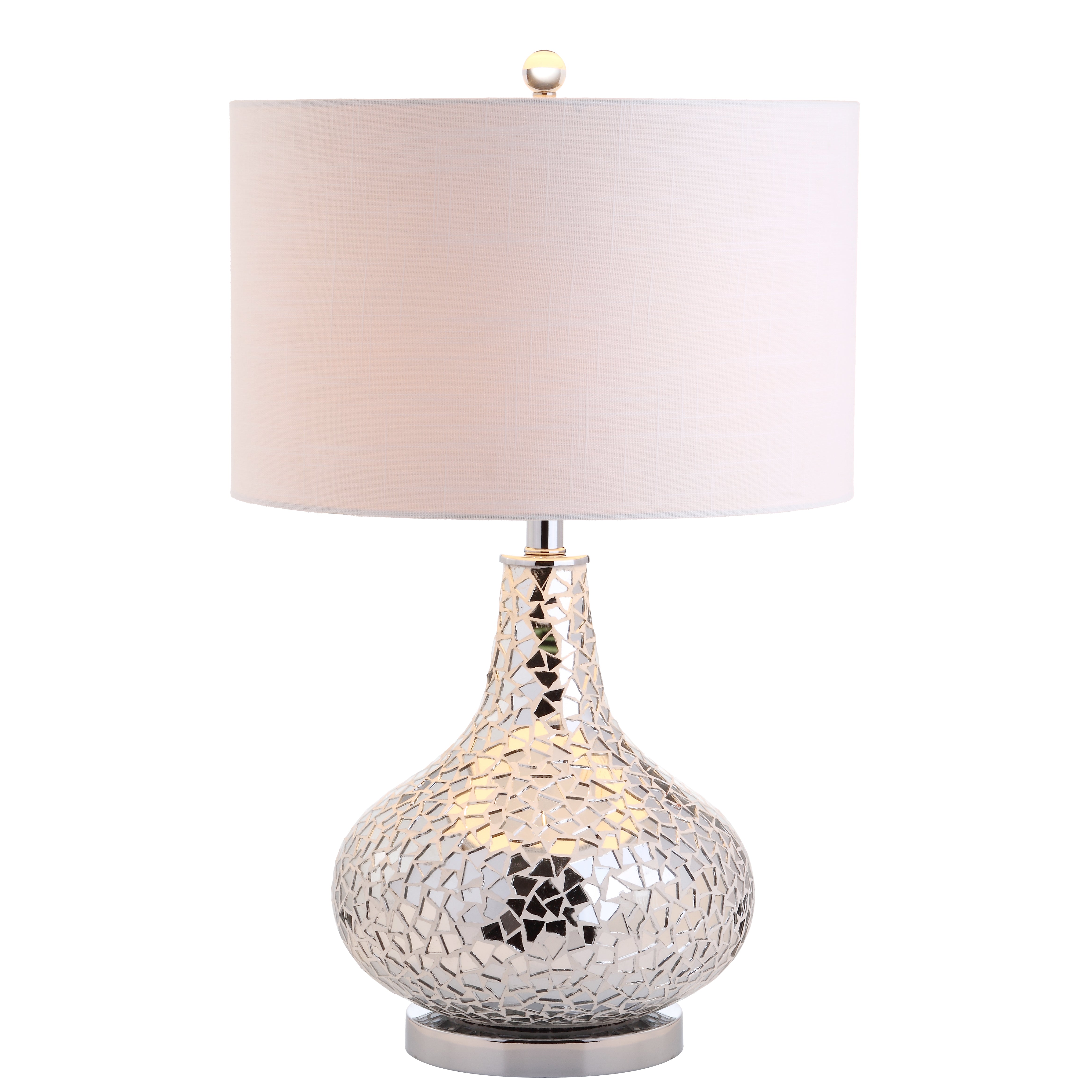 Emilia Mirrored Mosaic LED Table Lamp