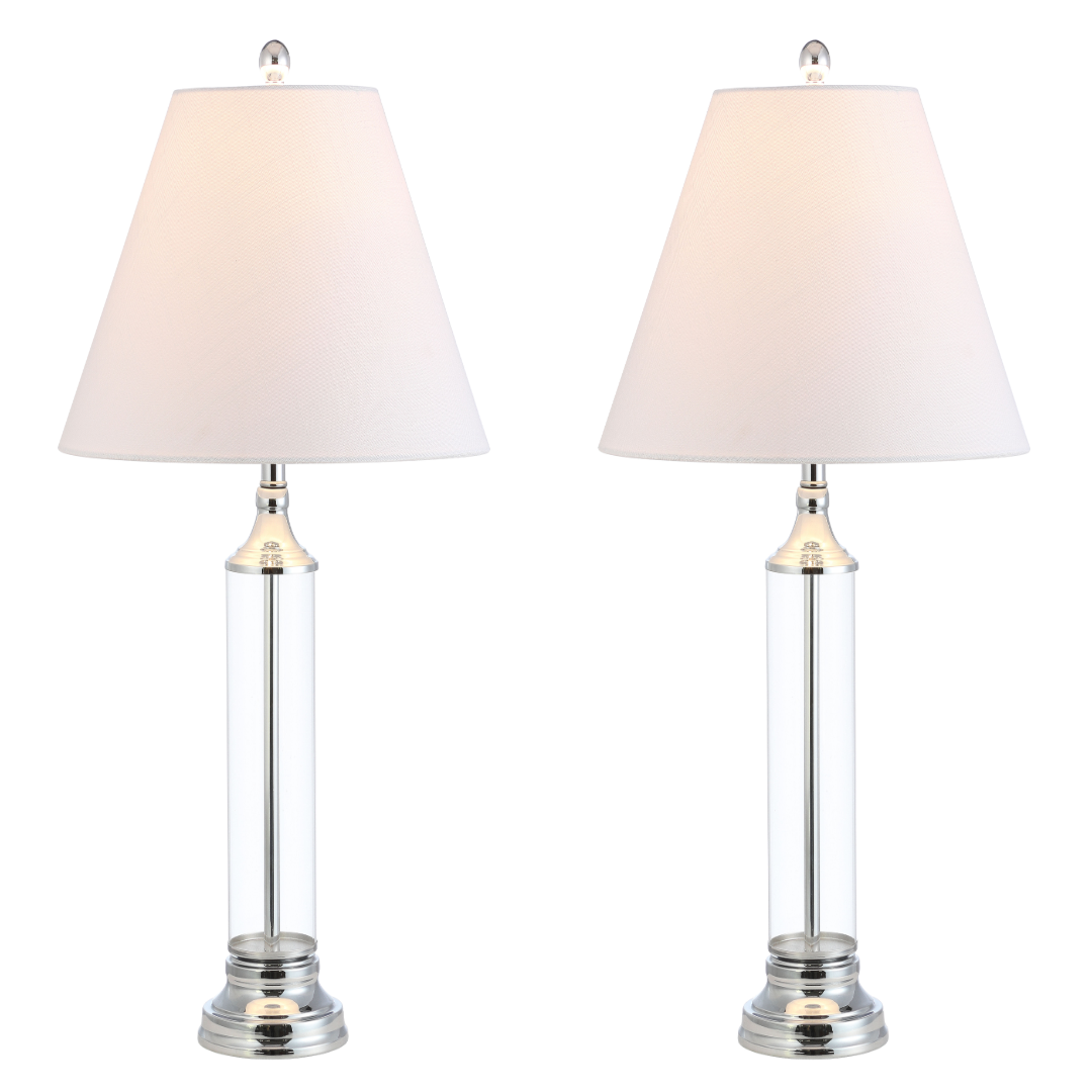 Astor Glass LED Table Lamp-Set of 2