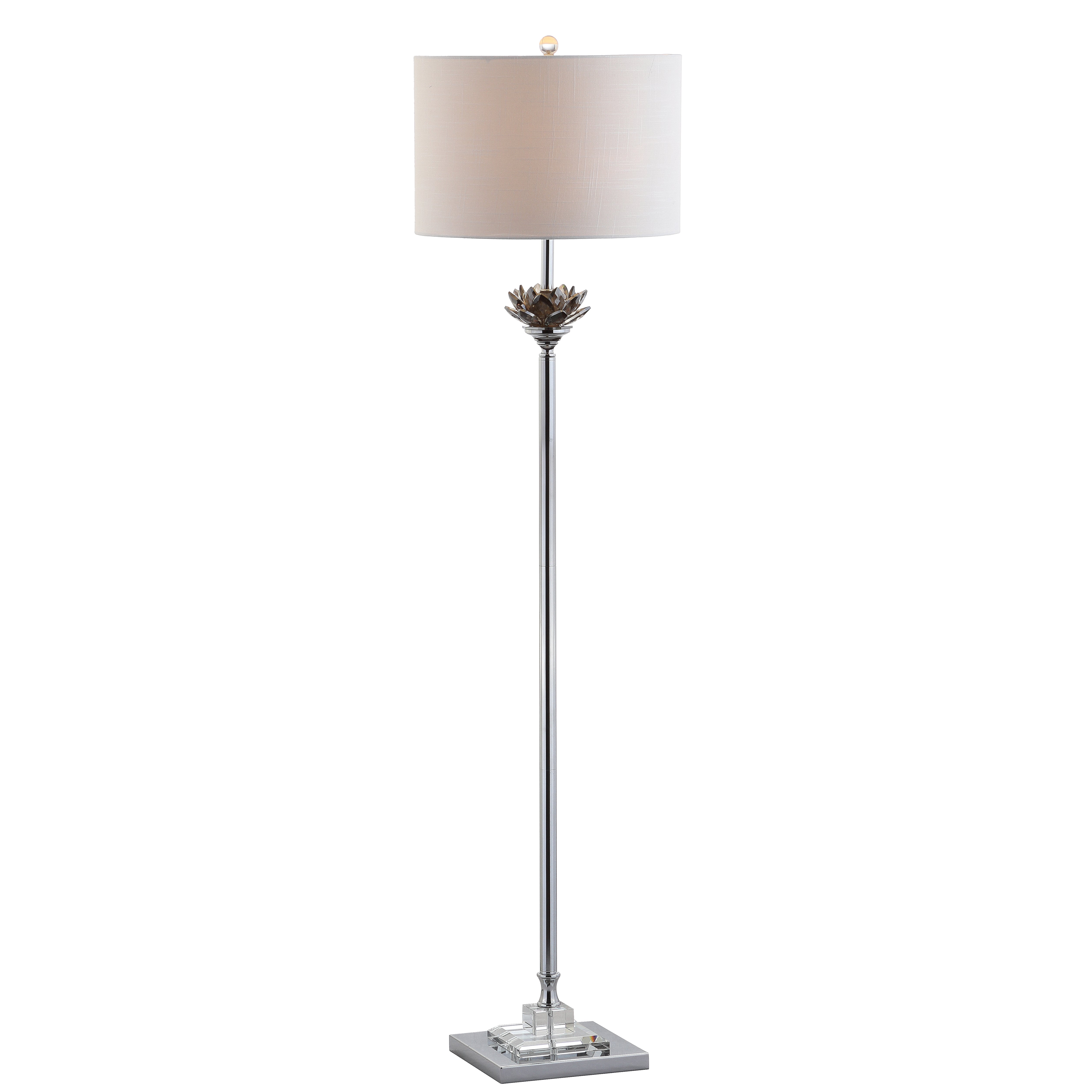 Amelia Crystal / Metal LED Floor Lamp