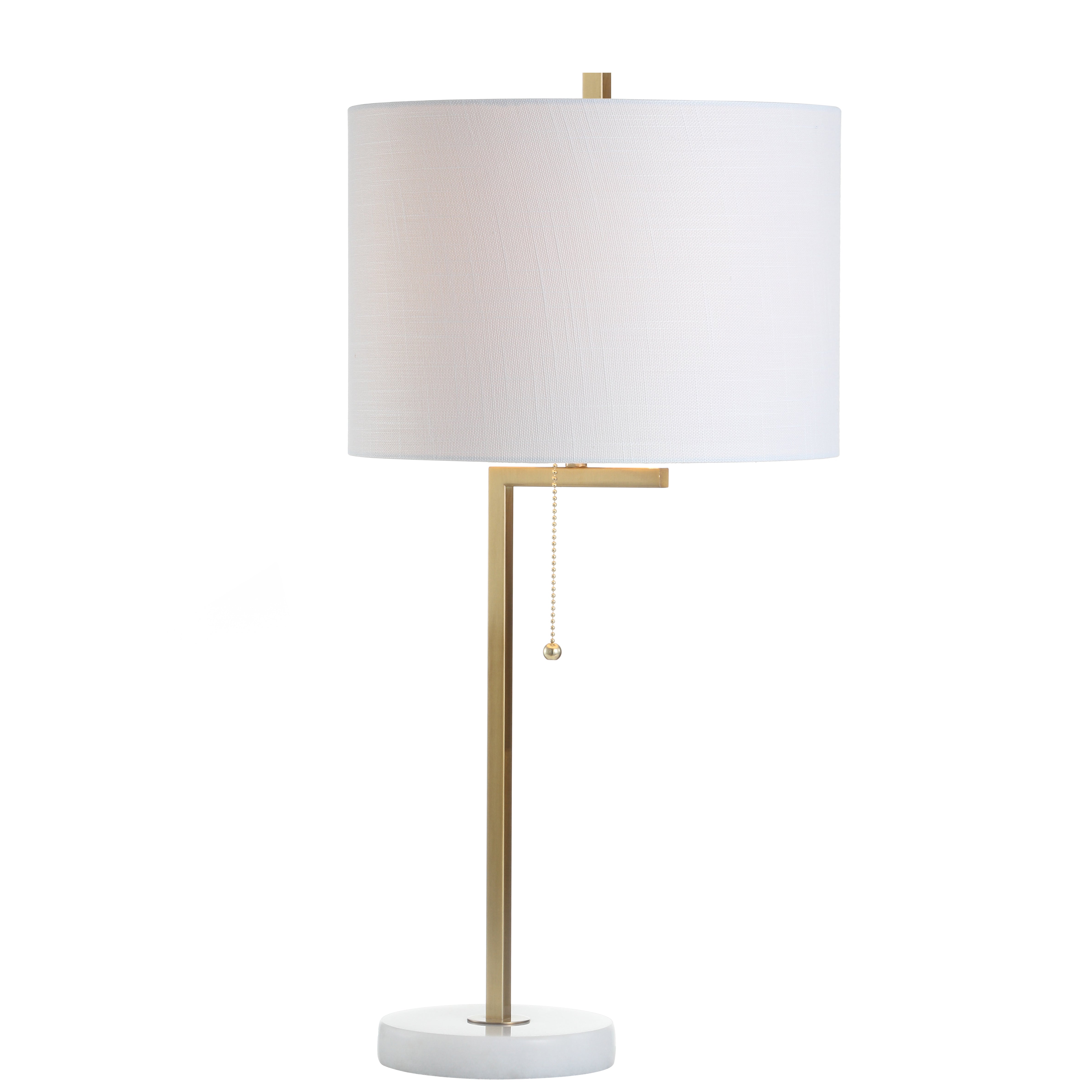 Alyssa Metal/Marble LED Table Lamp