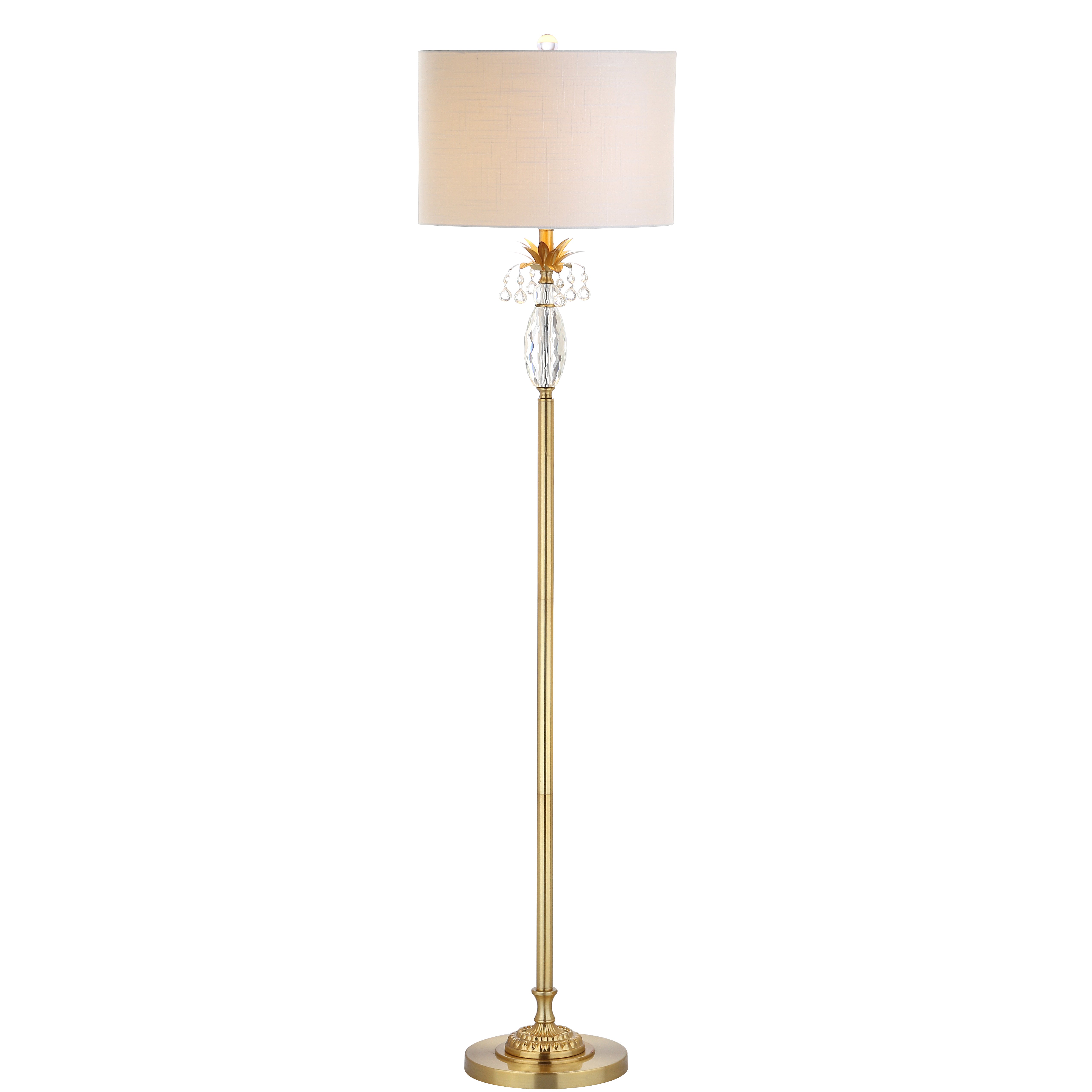 Adalyn Crystal / Metal LED Floor Lamp