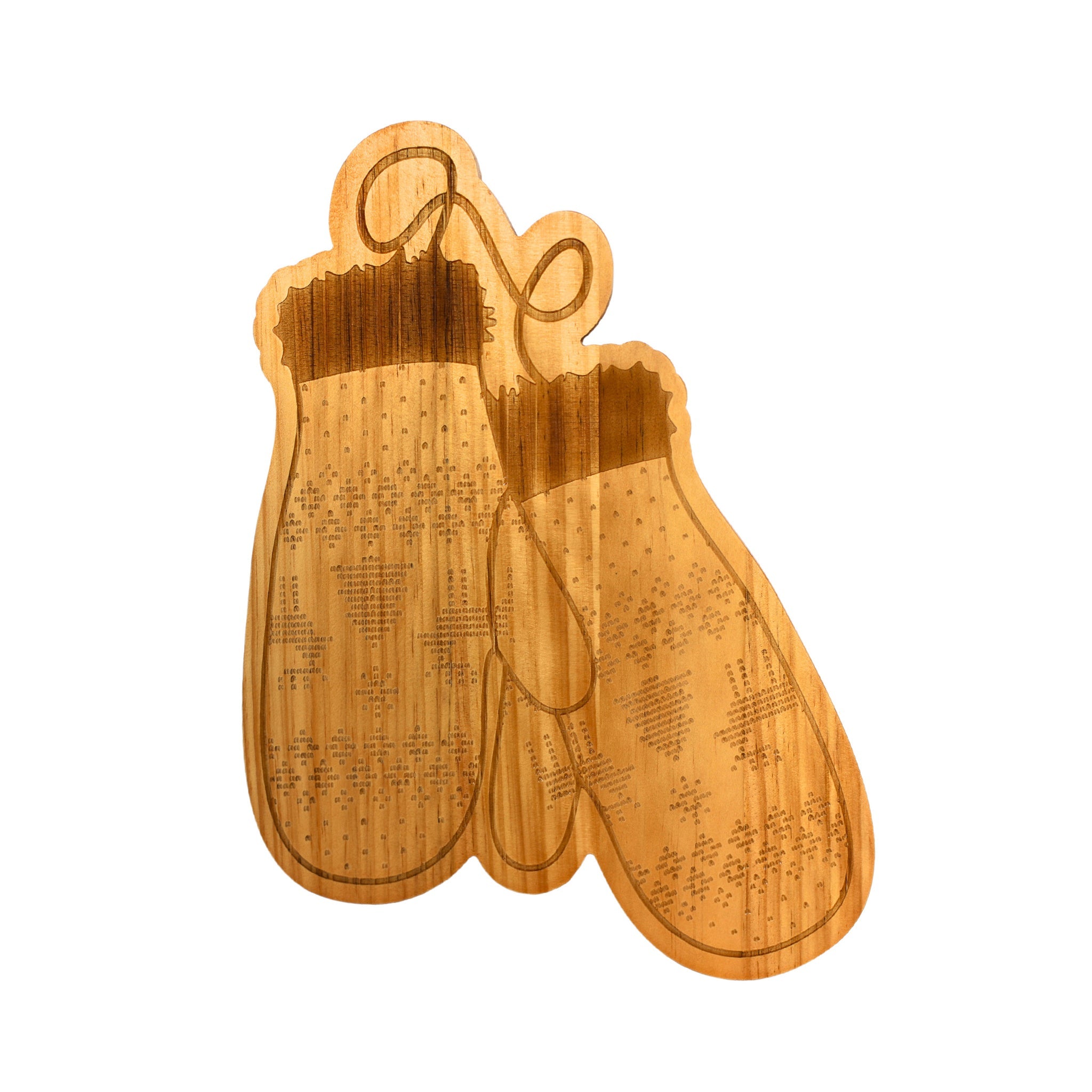 Mittens Wood Board - 10.75"" x 15.75""