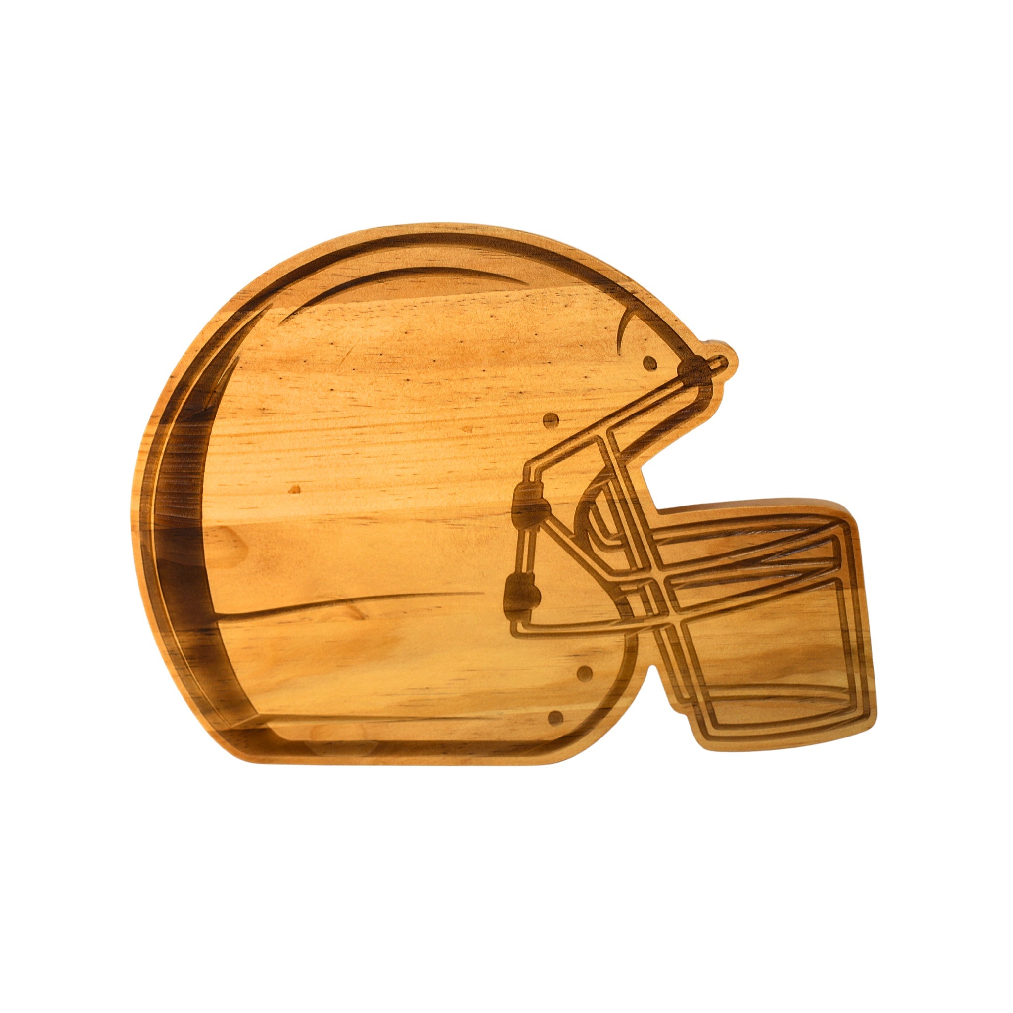 Football Helmet Wood Board - 11"" x 15""