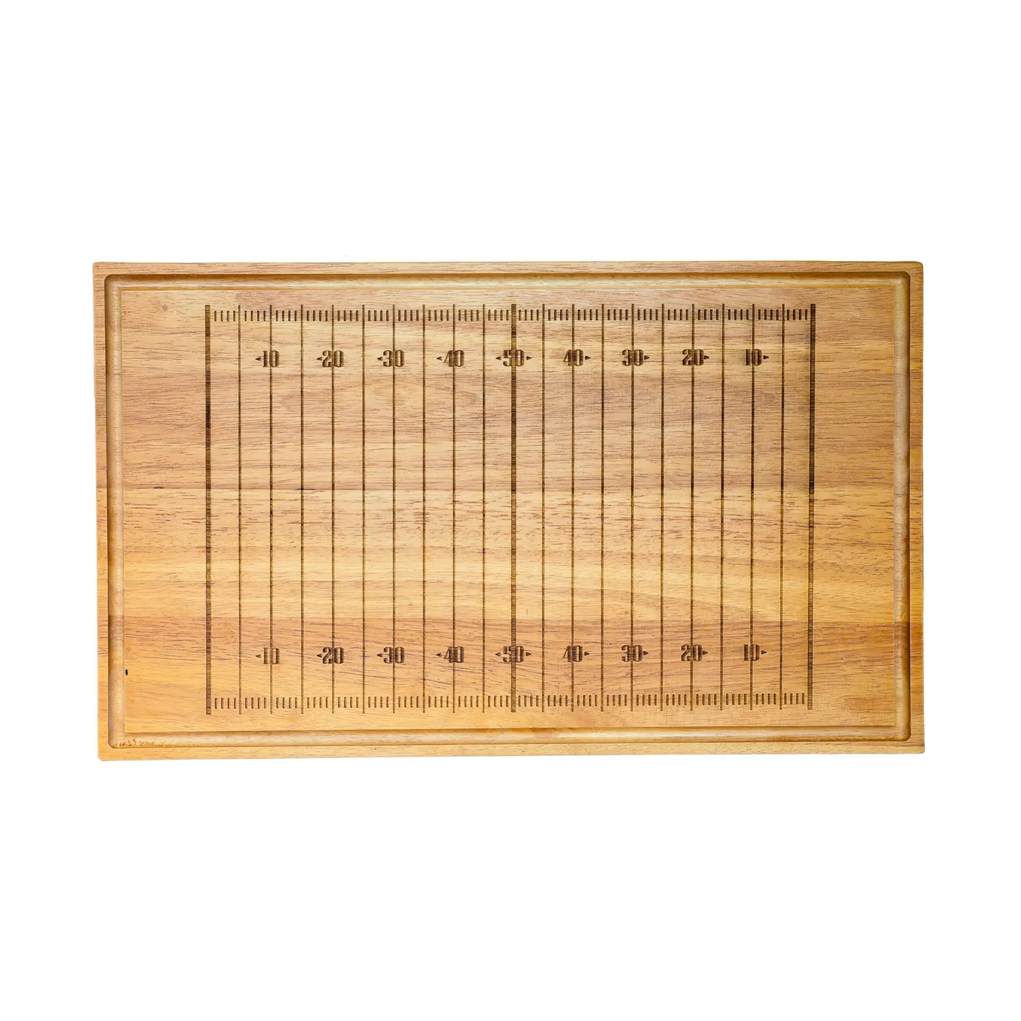 Football Field Wood Board - 20"" x 12""