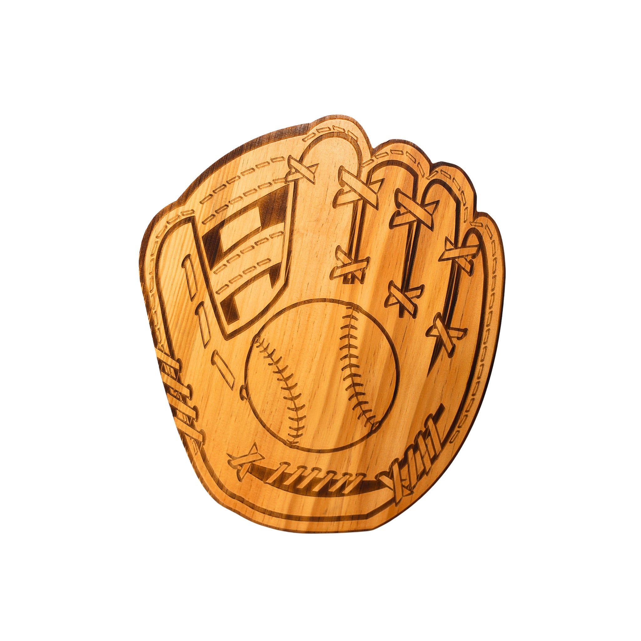 Baseball Glove Wood Board - 12"" x 13.75""