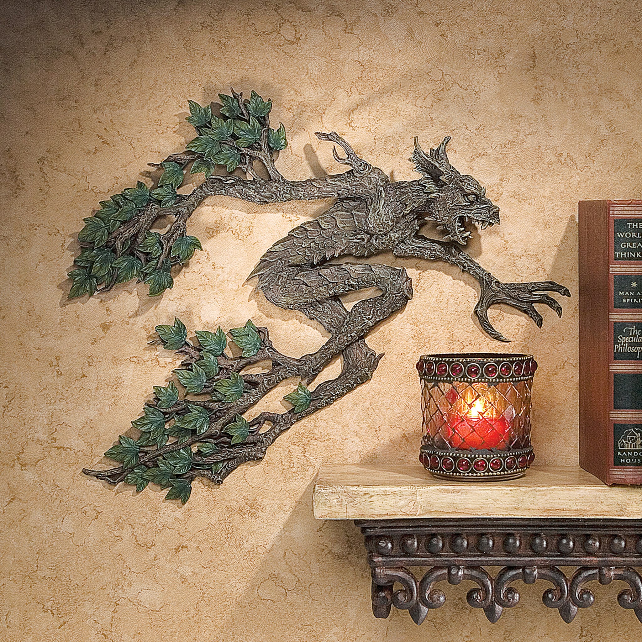 Tree Spirit of Sleepy Hollow Greenman Wall Sculpture