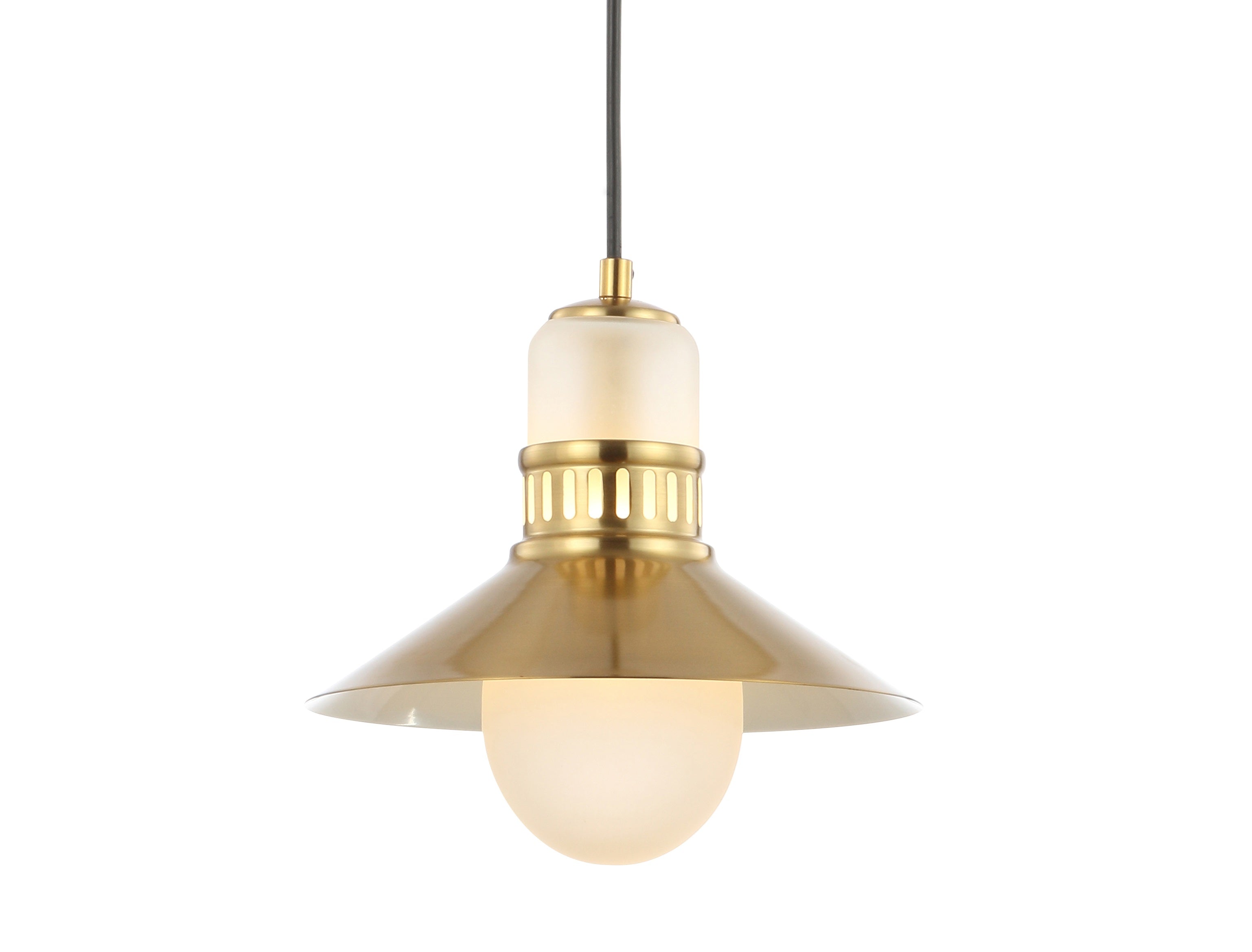 Colin Adjustable Iron/Glass Retro Hurricane LED Pendant