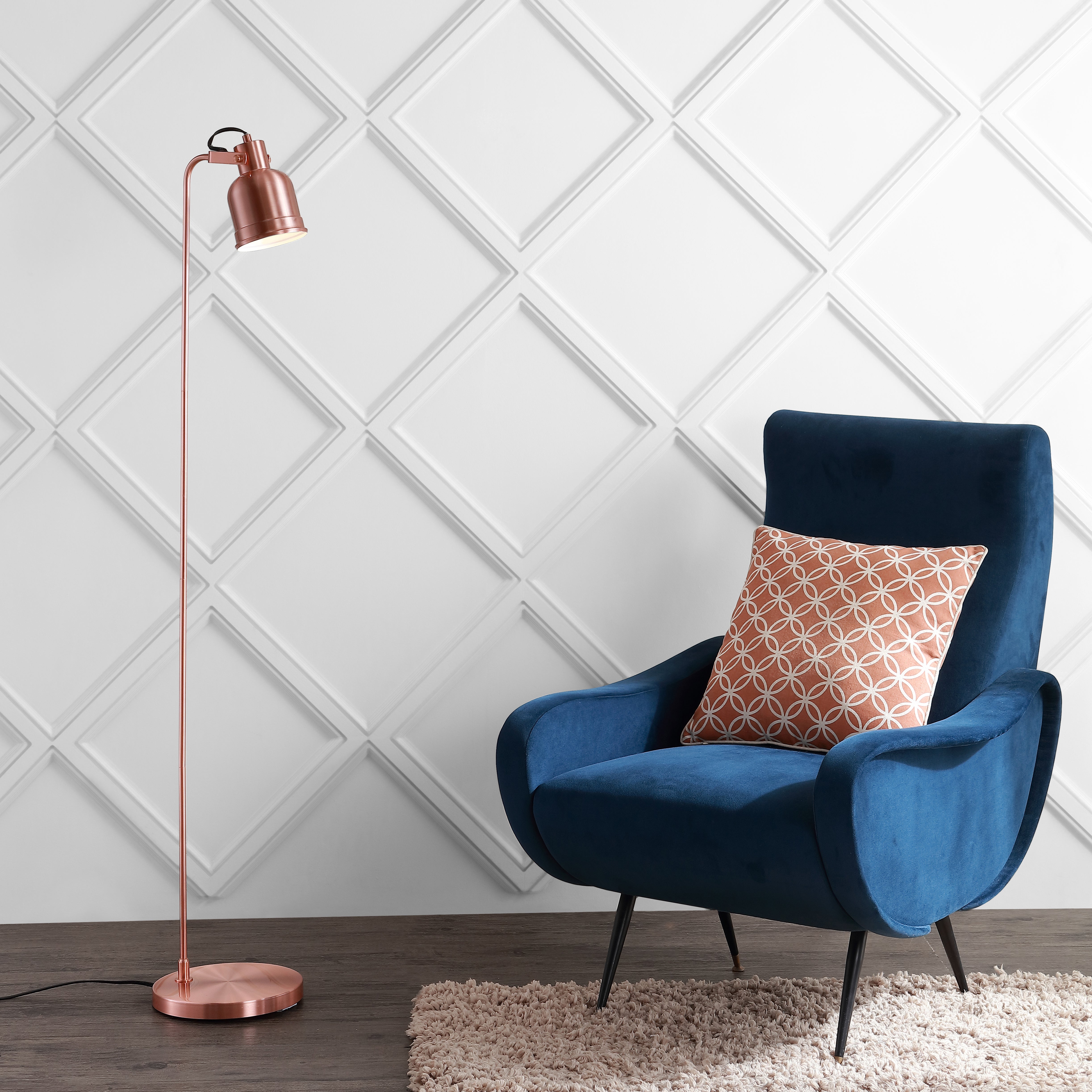 Brandon Metal Task LED Floor Lamp