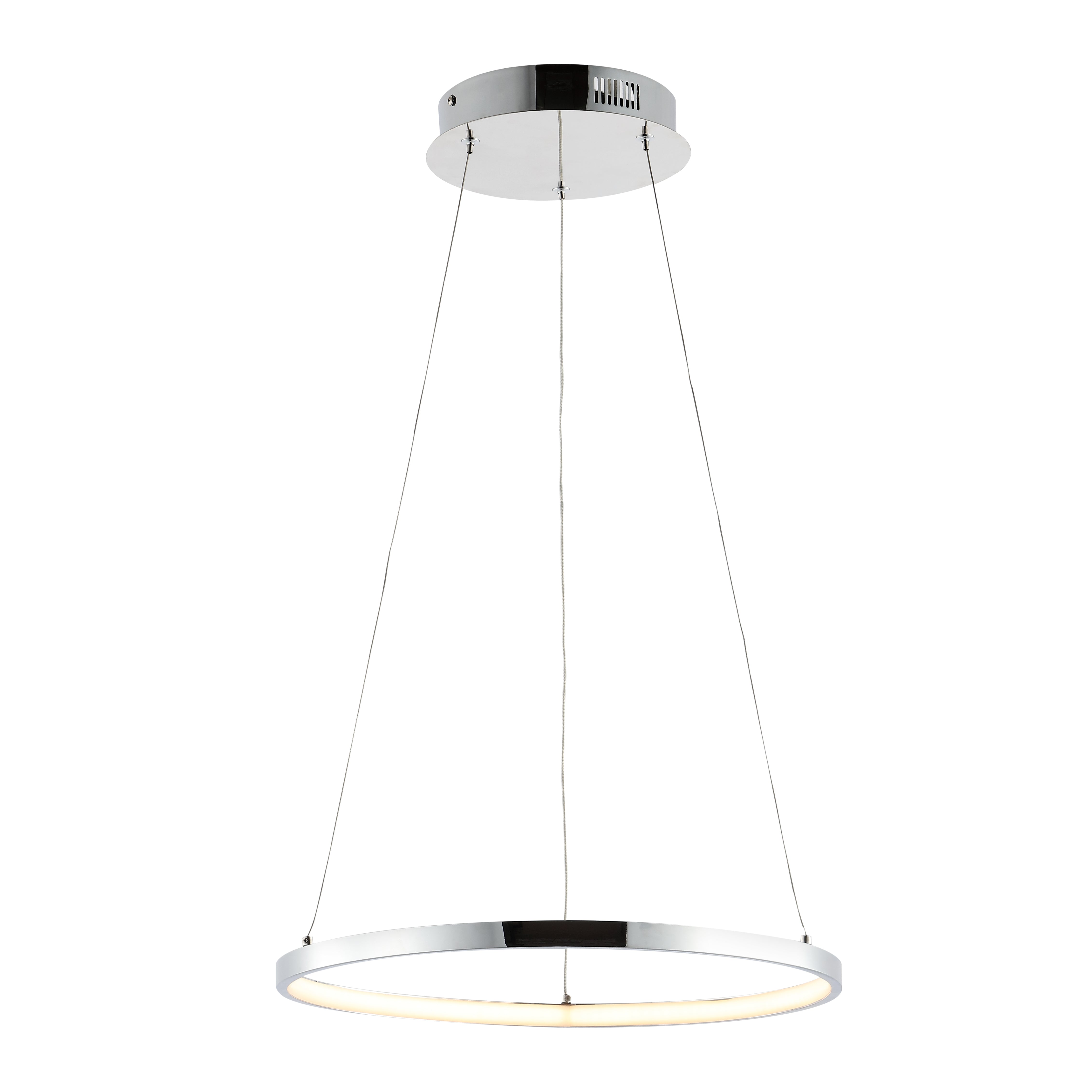 Bradley 1-Light Modern Contemporary Metal Round Integrated LED Pendant