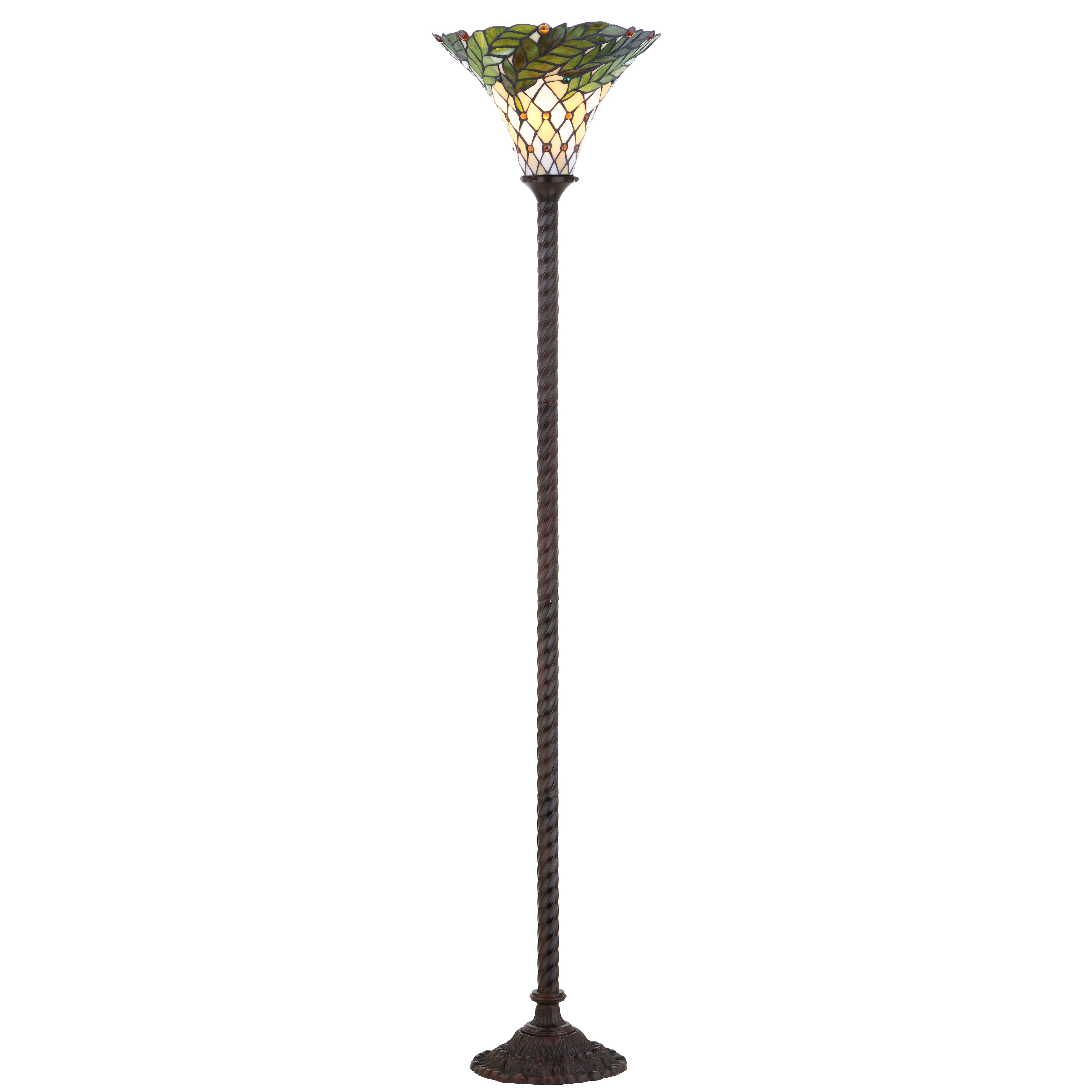 Botanical Torchiere LED Floor Lamp