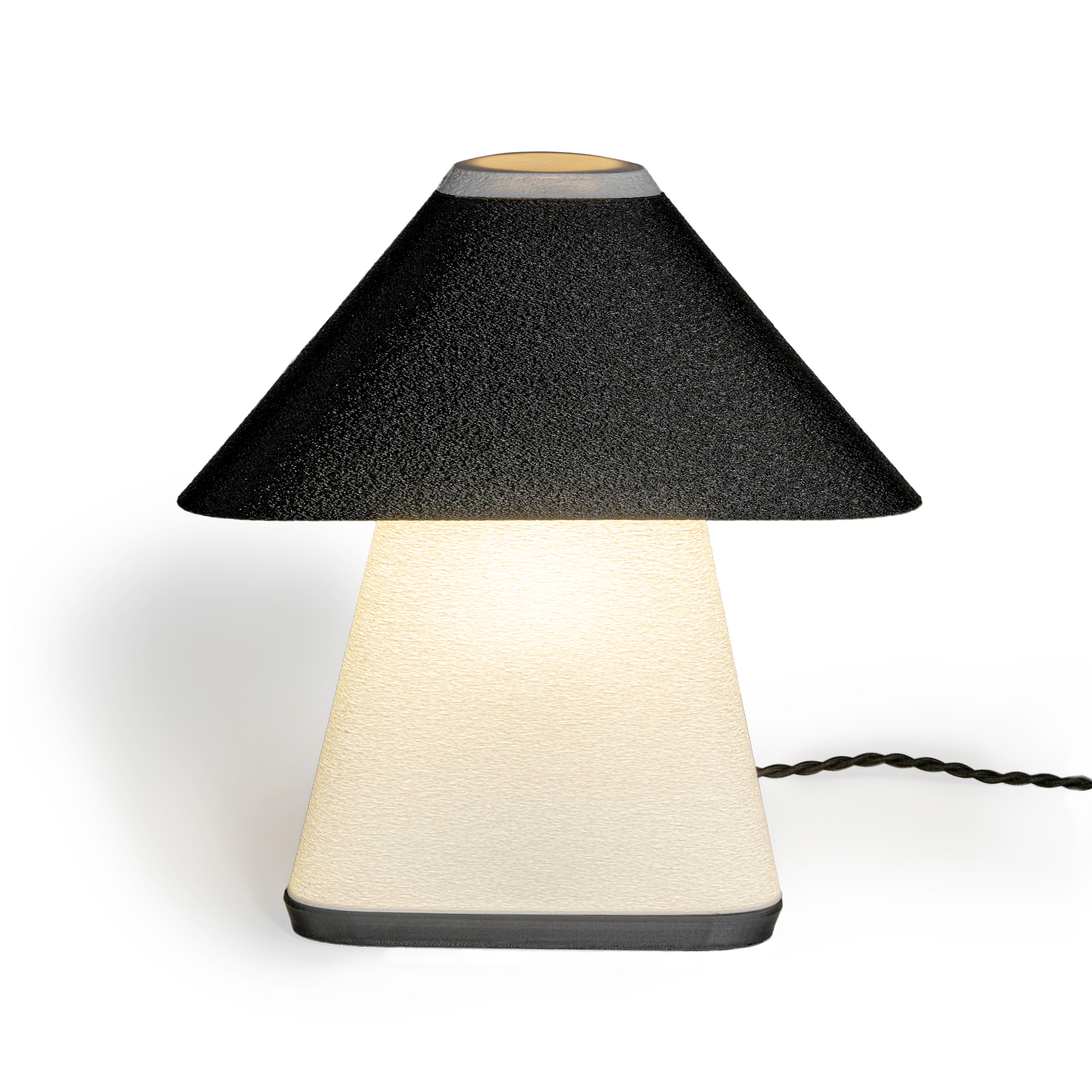 Enzo Modern Contemporary Plant-Based PLA 3D Printed Dimmable LED Table Lamp