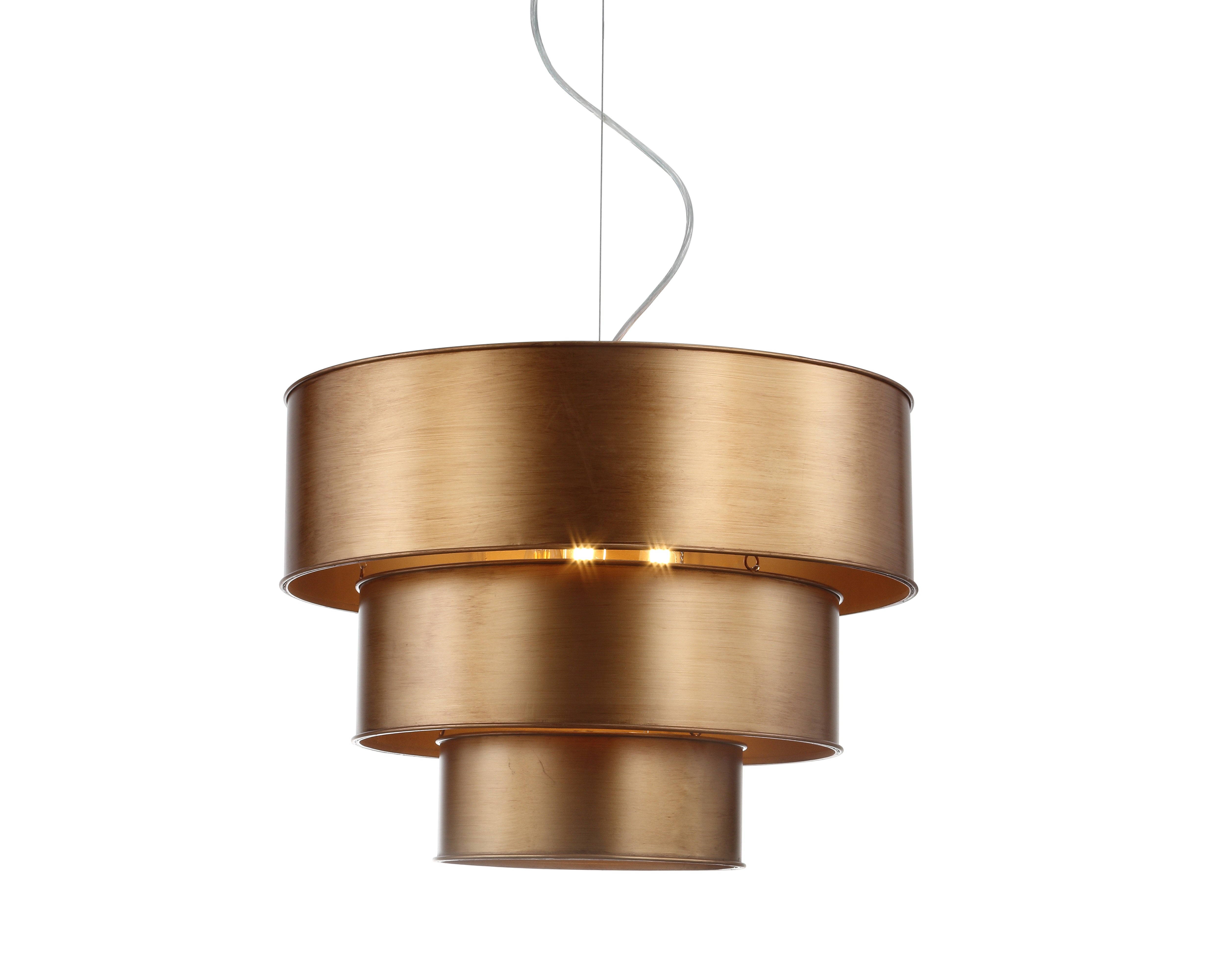 Lynn 3-Tier Metal LED Pendant