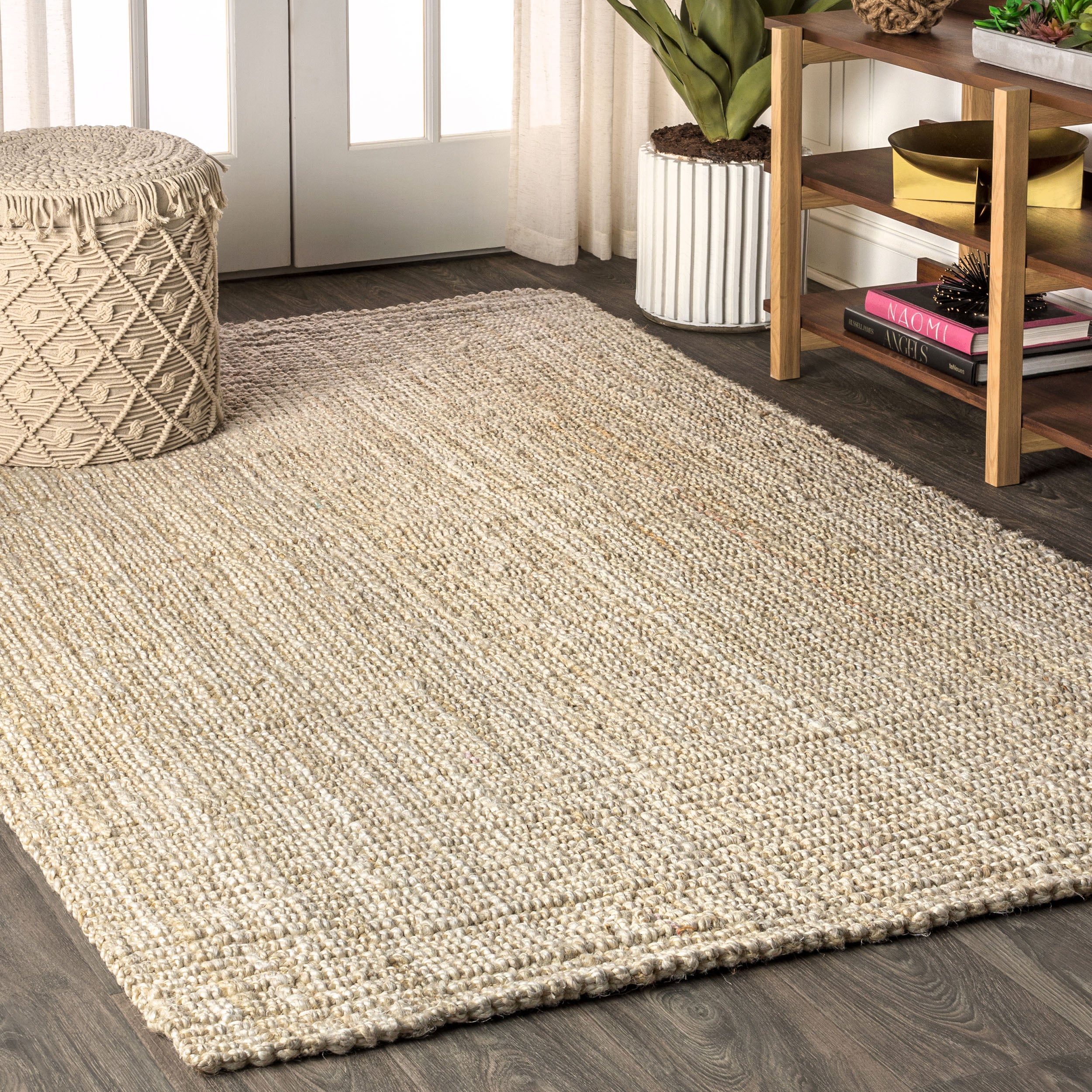 Hiro Hand Woven Chunky Jute Area Rug